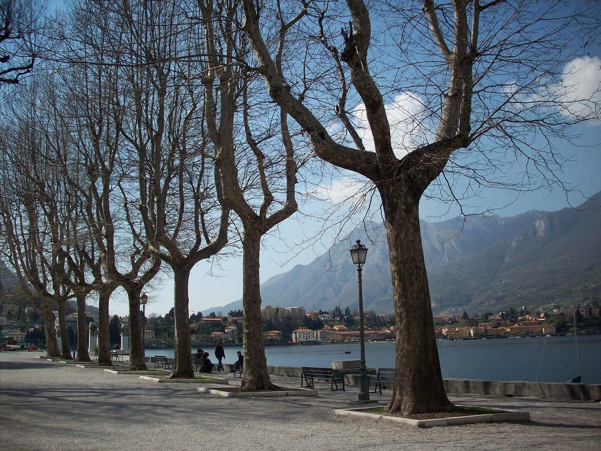 Photo showing: A view of Lake Como from the town of Lecco.