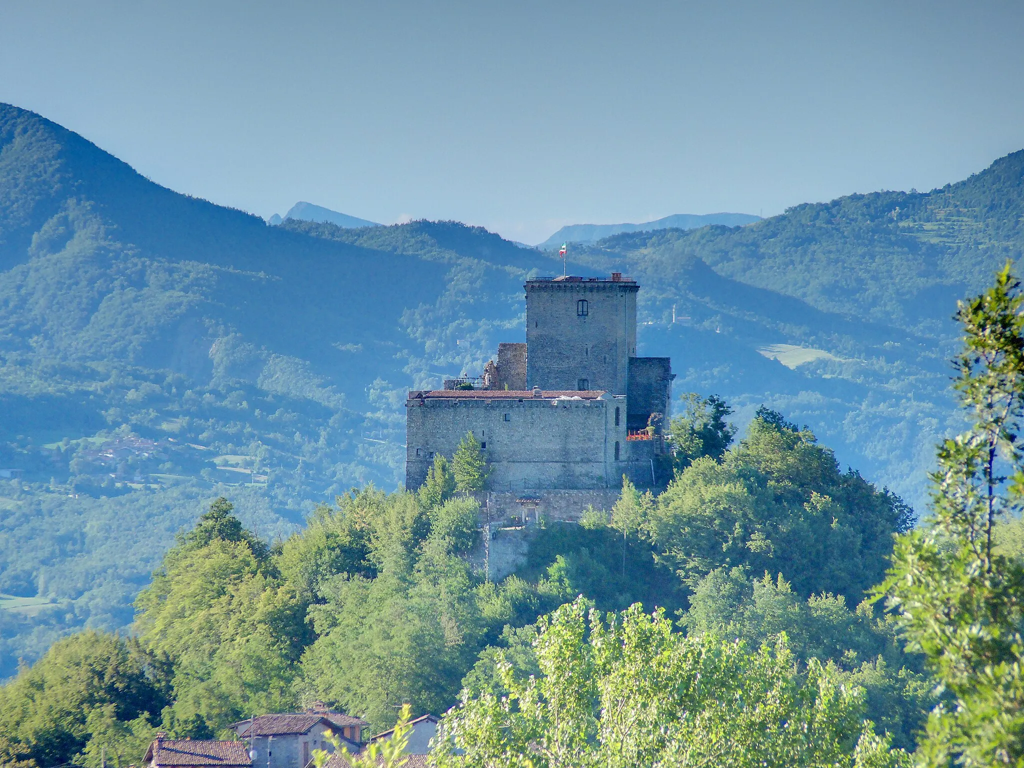 Photo showing: Castello di Oramala