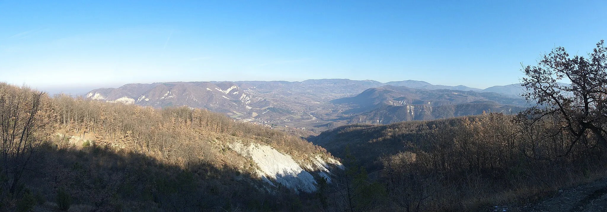 Photo showing: Vista sulla Valle Staffora