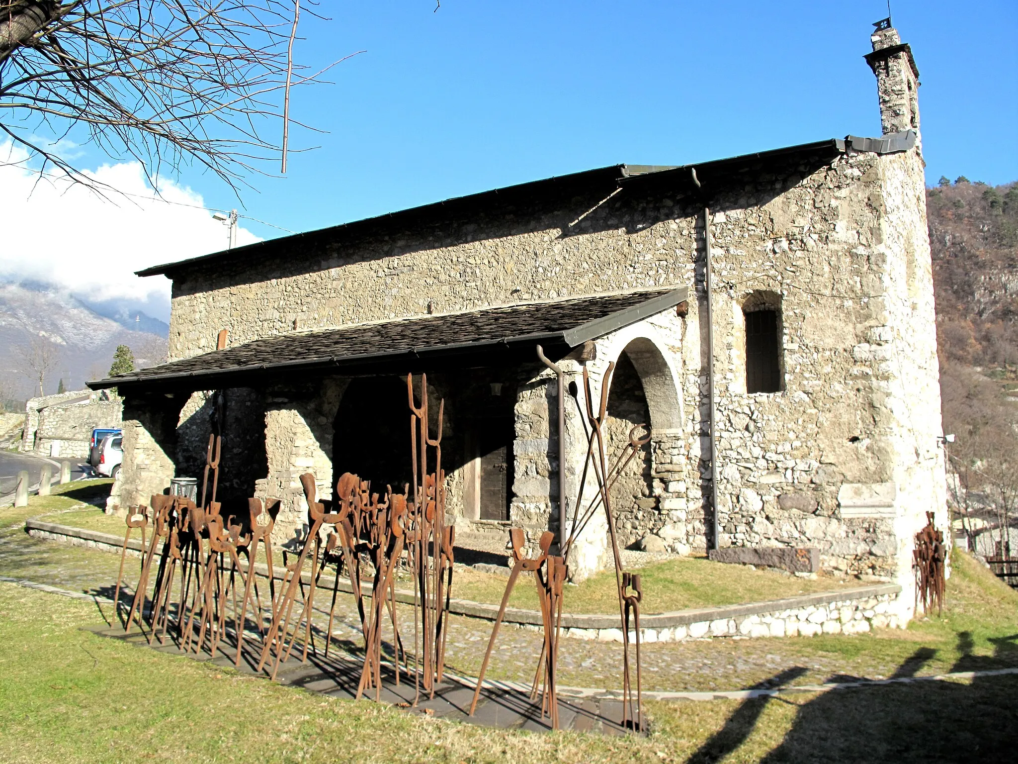 Photo showing: Chiesa di San Pietro in Vincoli a Bienno (BS)
