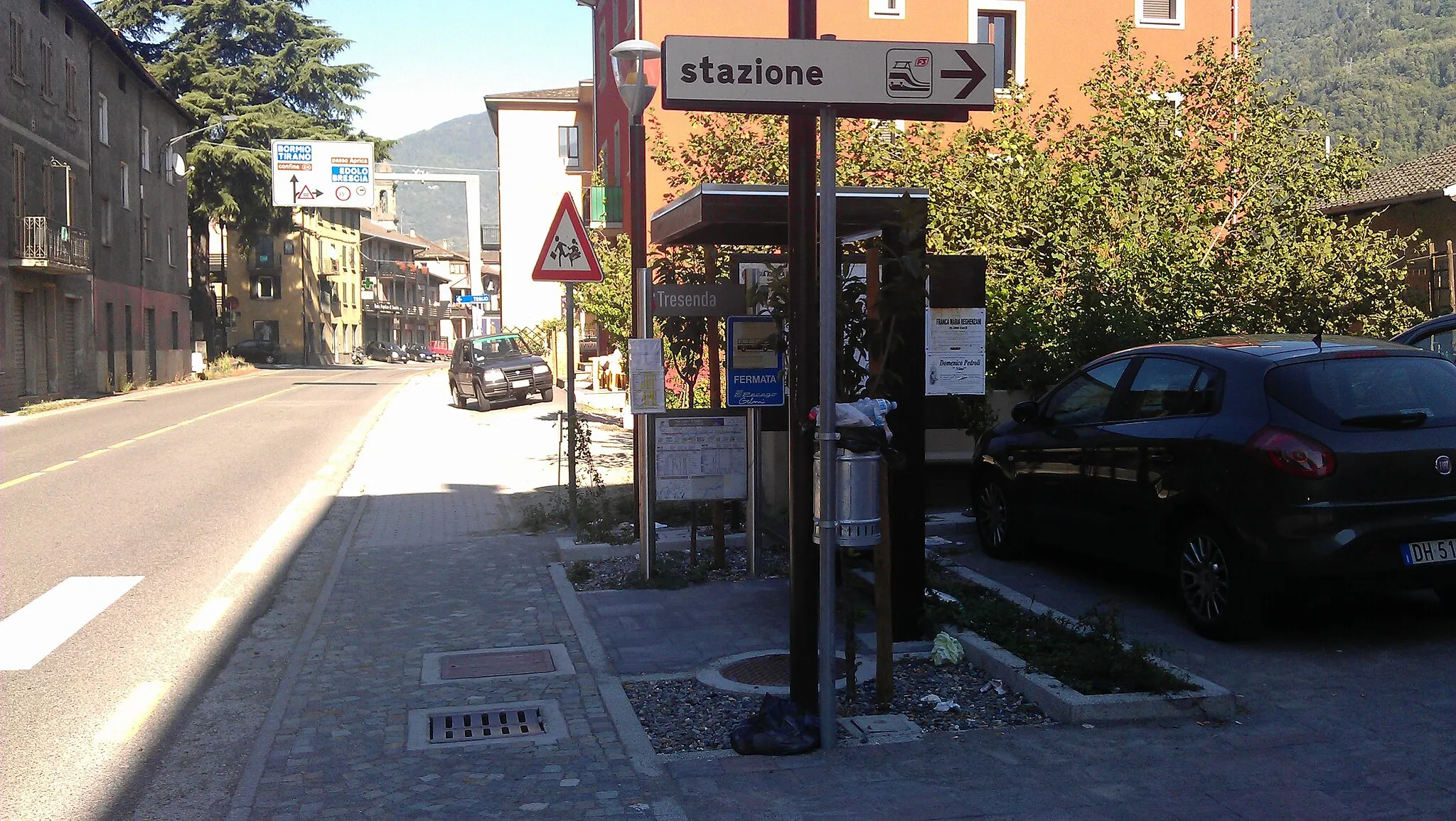 Photo showing: Fermata dell'autobus