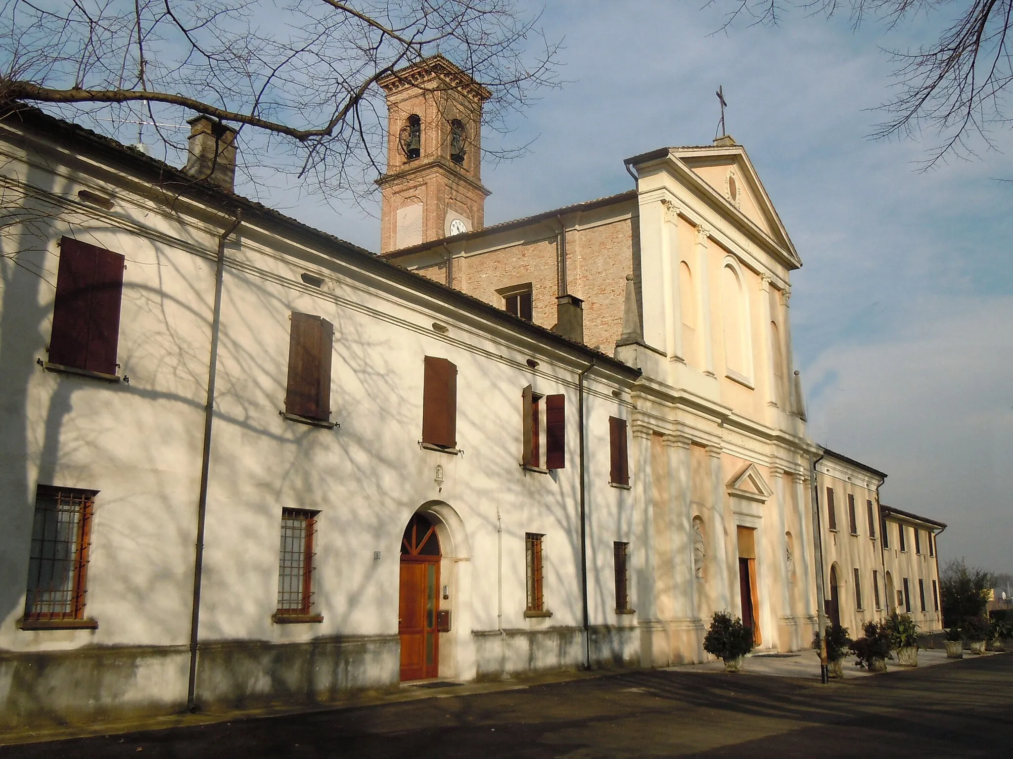 Photo showing: Casatico di Marcaria, Chiesa parrocchiale intitolata all'Annunciazione della Beata Vergine Maria.