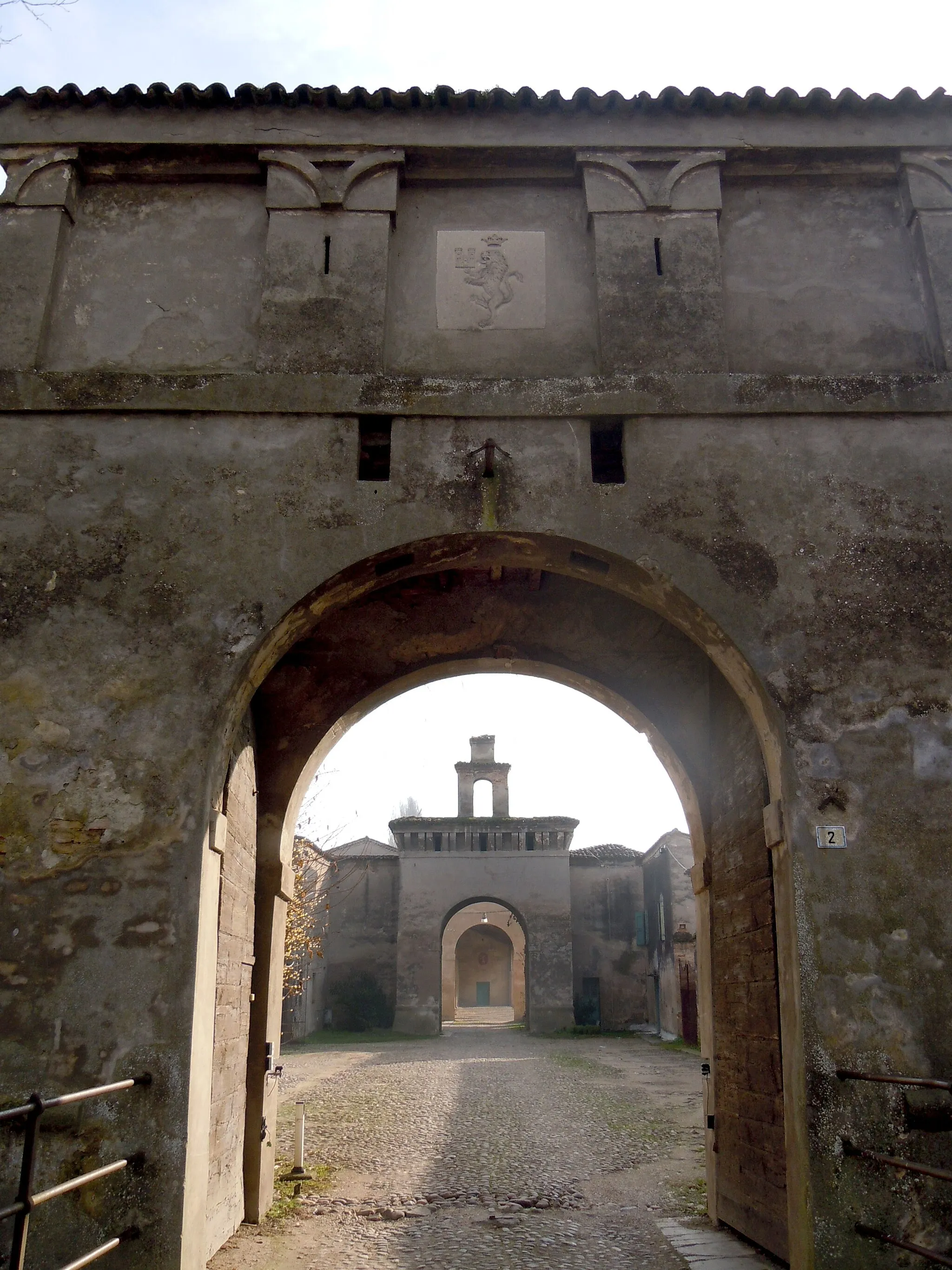 Photo showing: Casatico di Marcaria, ingresso di Corte Castiglioni.