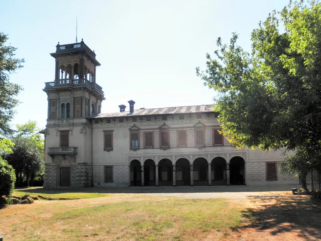 Photo showing: Villa Biancardi a Zorlesco, frazione di Casalpusterlengo.
