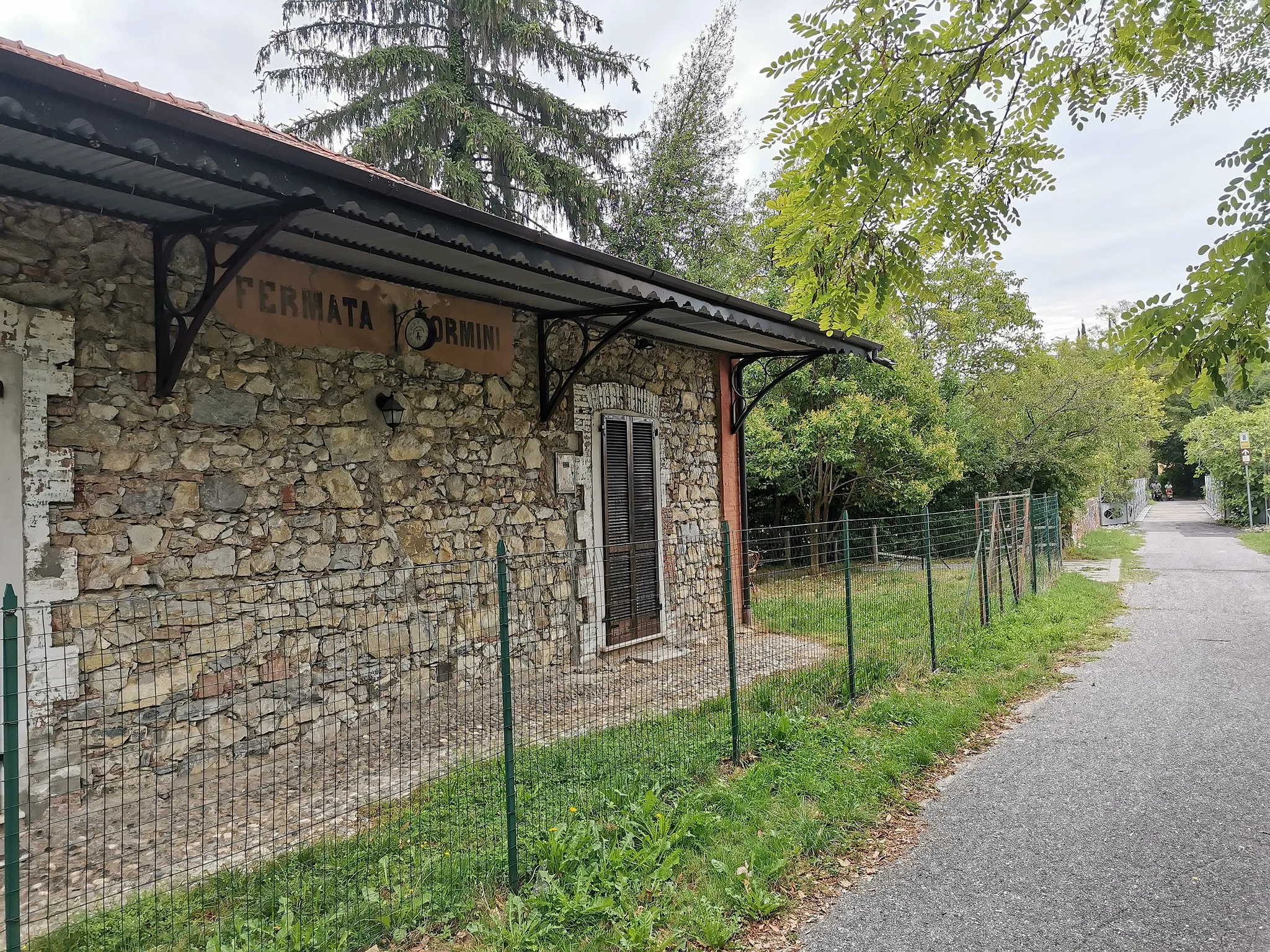 Photo showing: Fermata di Tormini Chalet della ferrovia Rezzato-Vobarno
