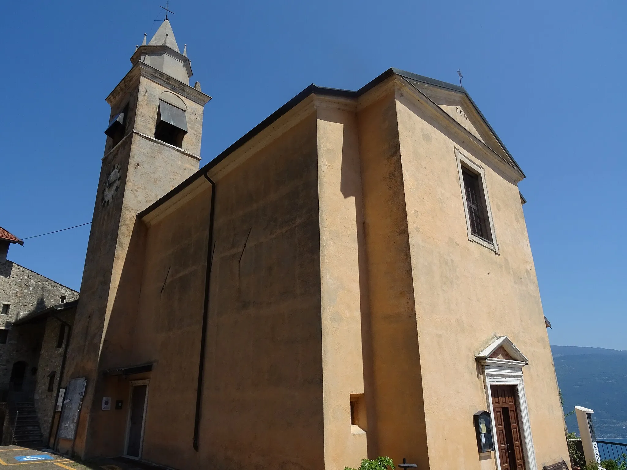 Photo showing: Muslone (Gargnano, Lombardy, Italy), Saint Matthew church