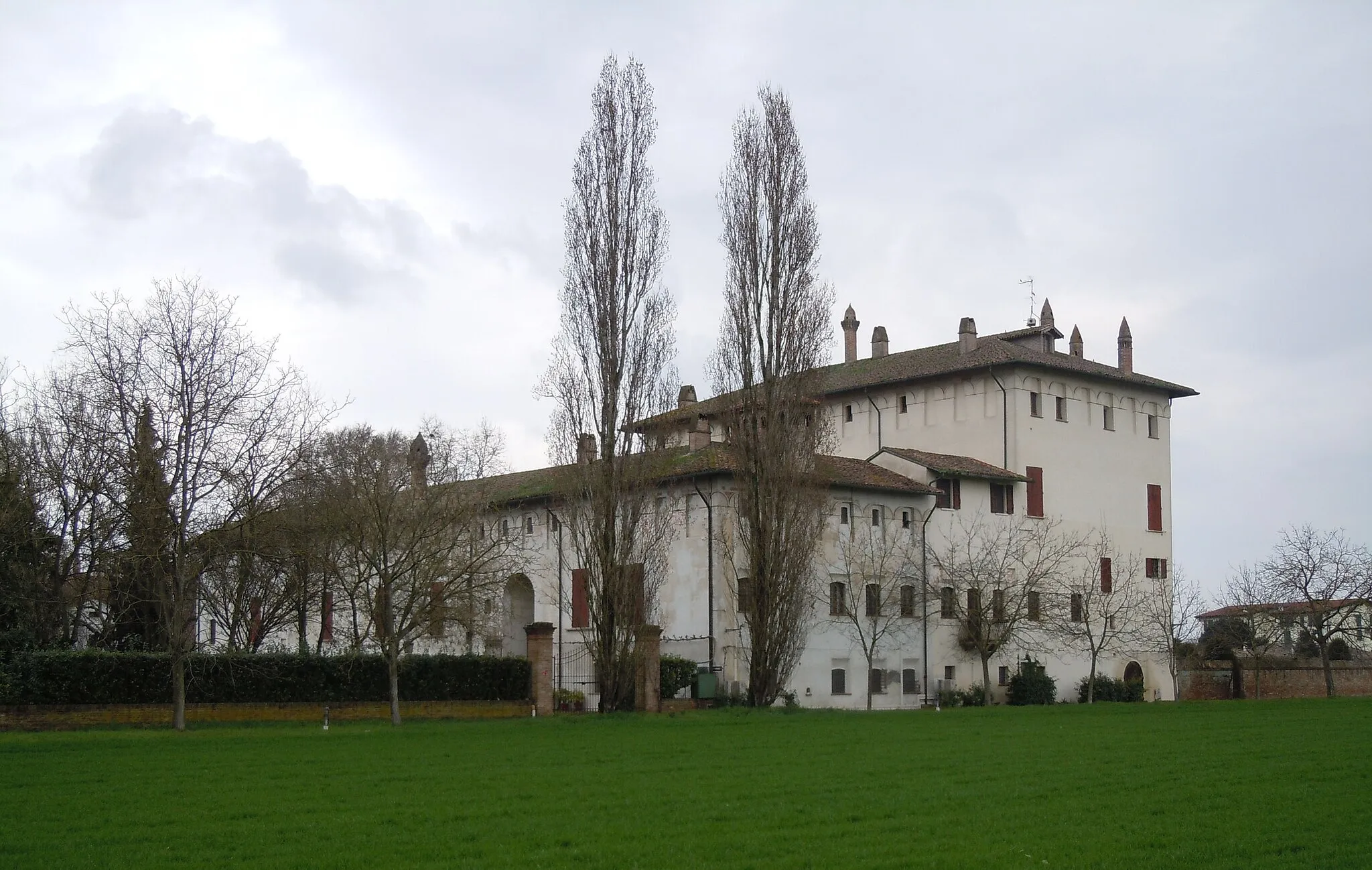 Photo showing: Motteggiana, Corte Ghirardina, costruita da Luca Fancelli.