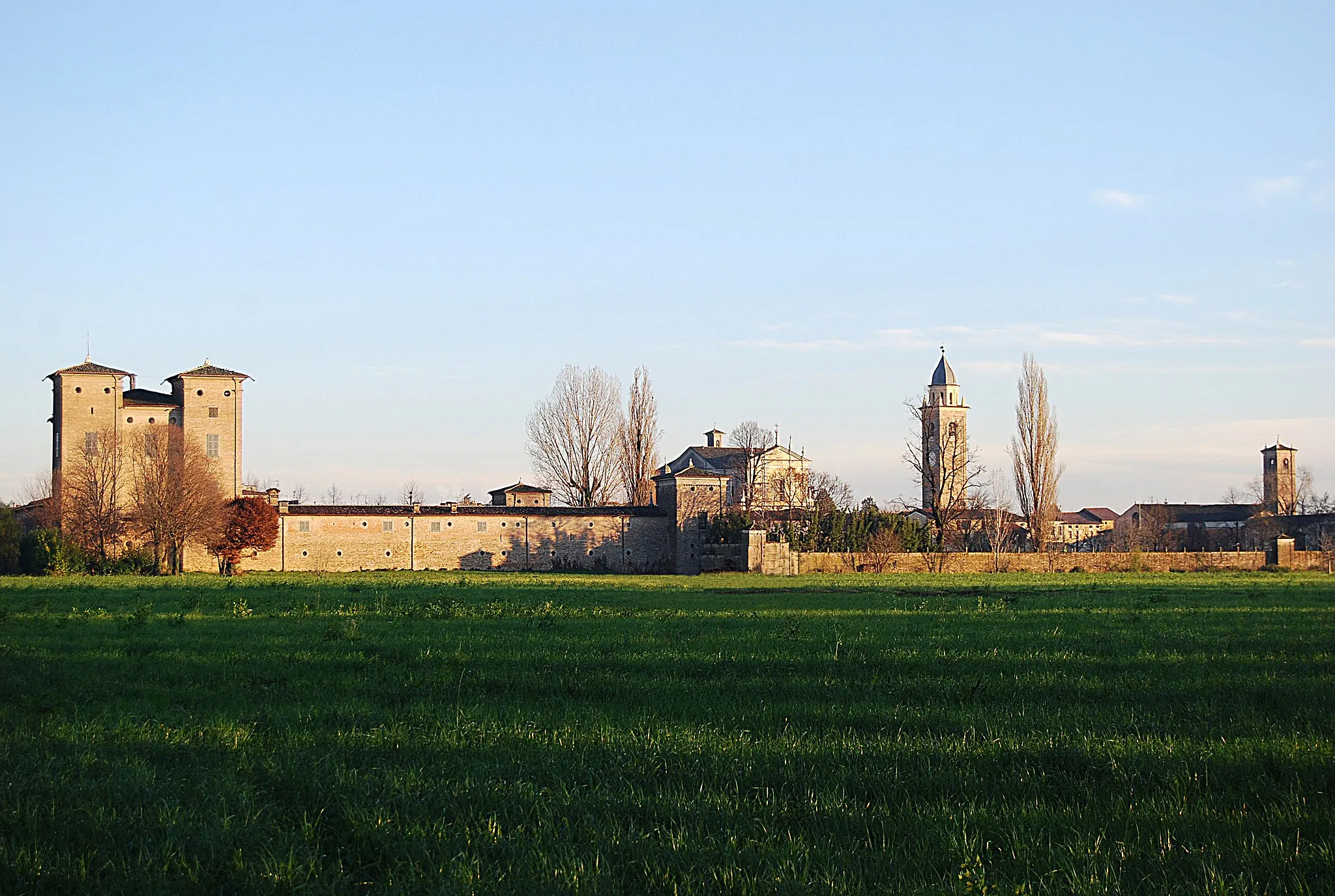 Photo showing: Calvisano, panorama.