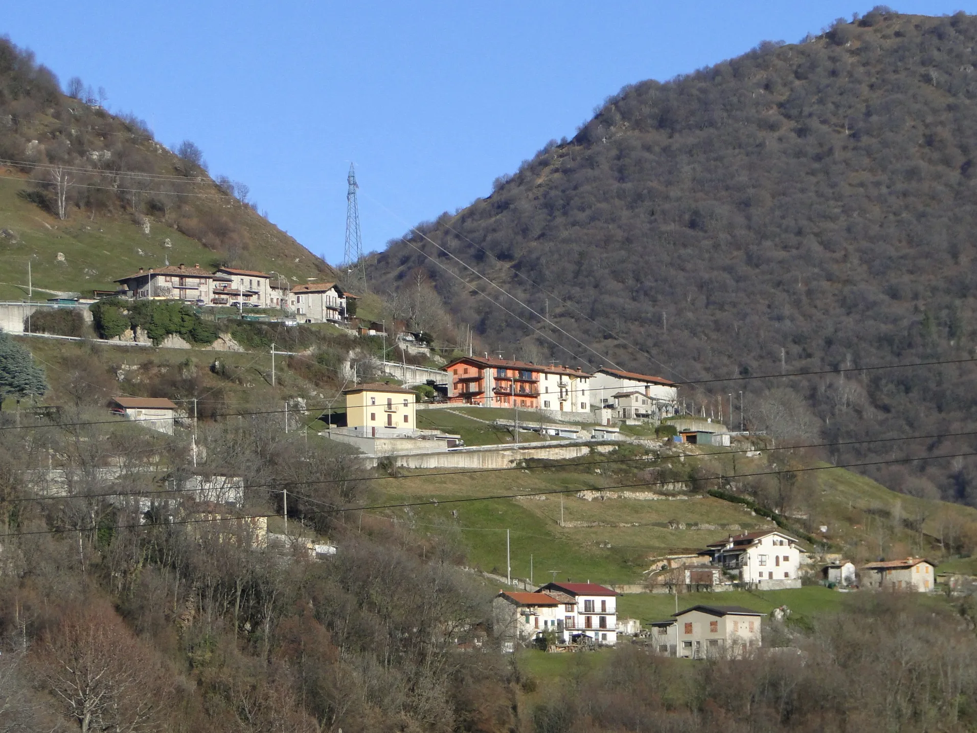 Photo showing: Monte di Nese, fraz. di Alzano Lombardo (BG). Località "Castello"