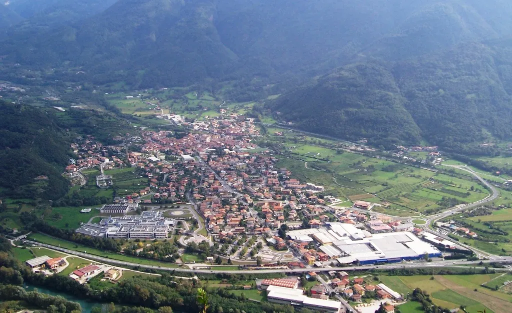 Photo showing: Panorama. Esine, Val Camonica