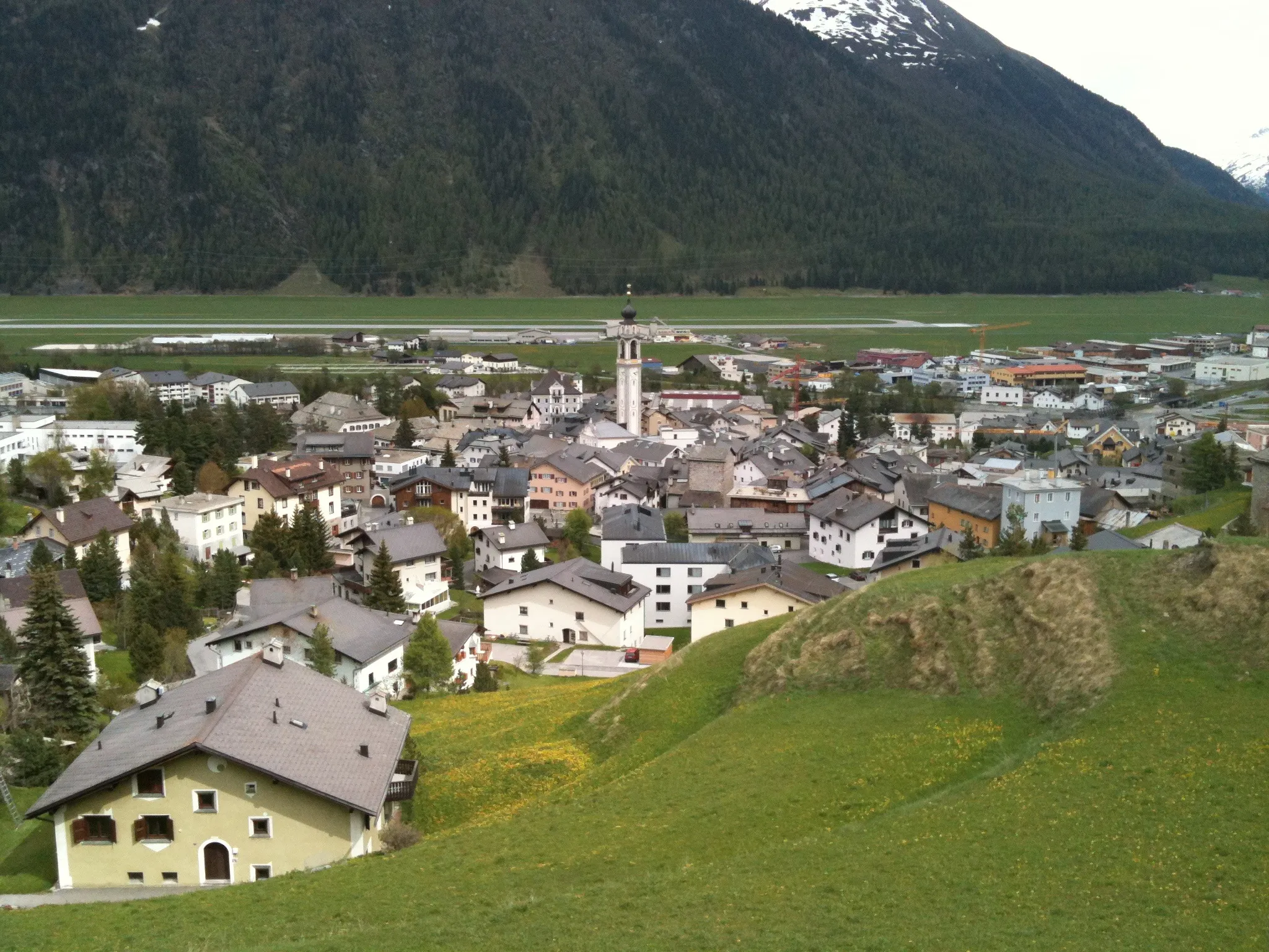 Photo showing: Samedan, Oberengadin, Kanton Graubünden