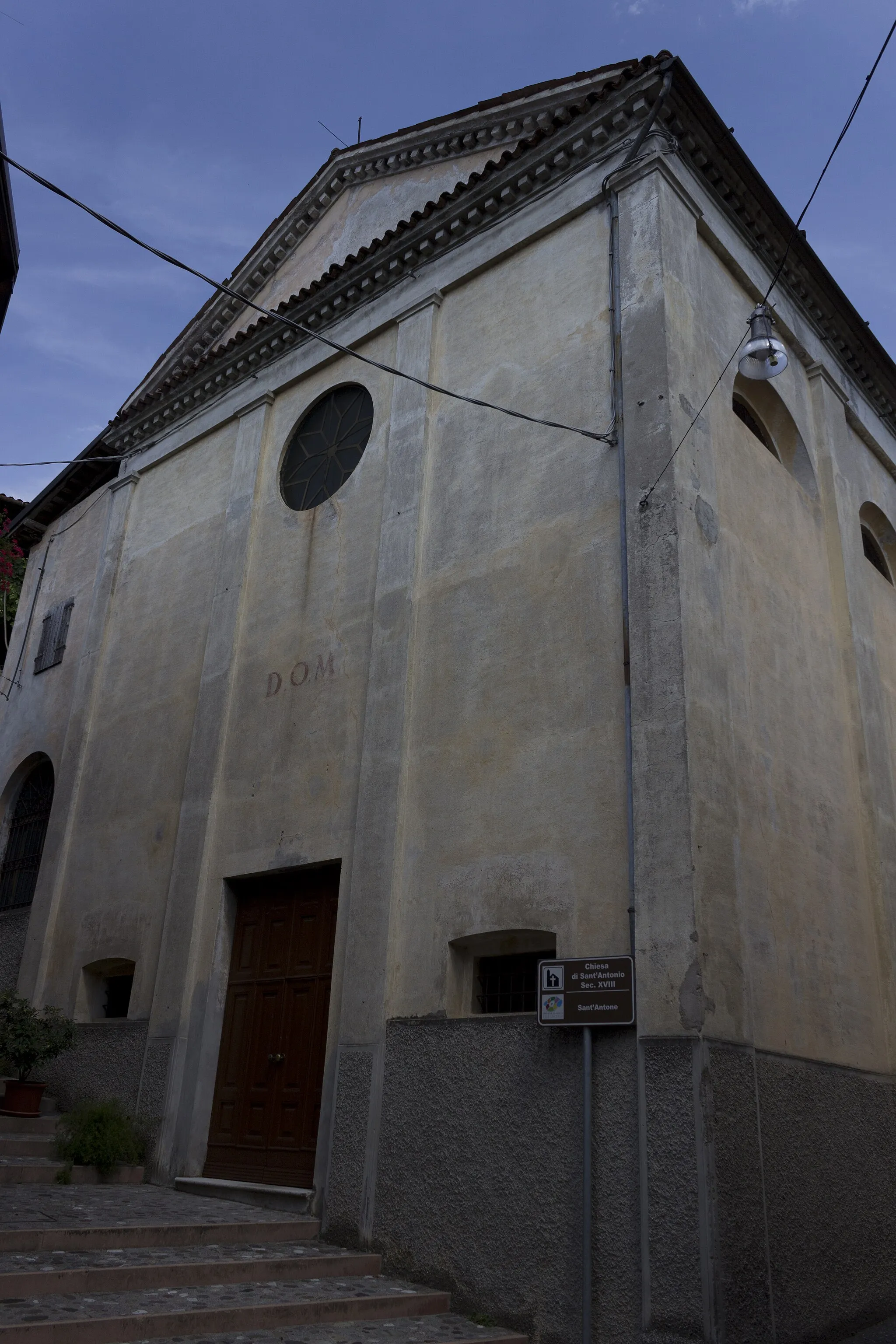 Photo showing: Sant'Antonio church in Treviso Bresciano.