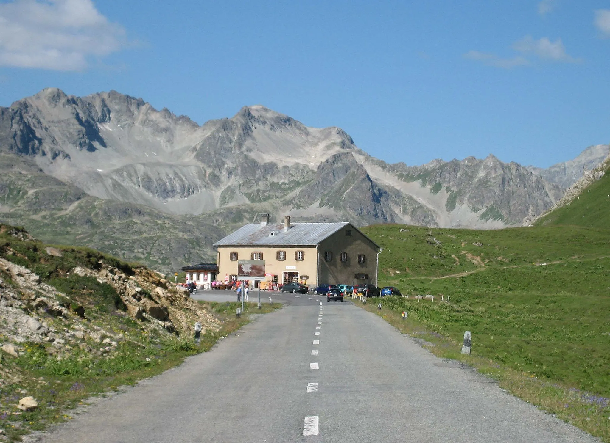 Photo showing: Hospiz auf dem Albulapass