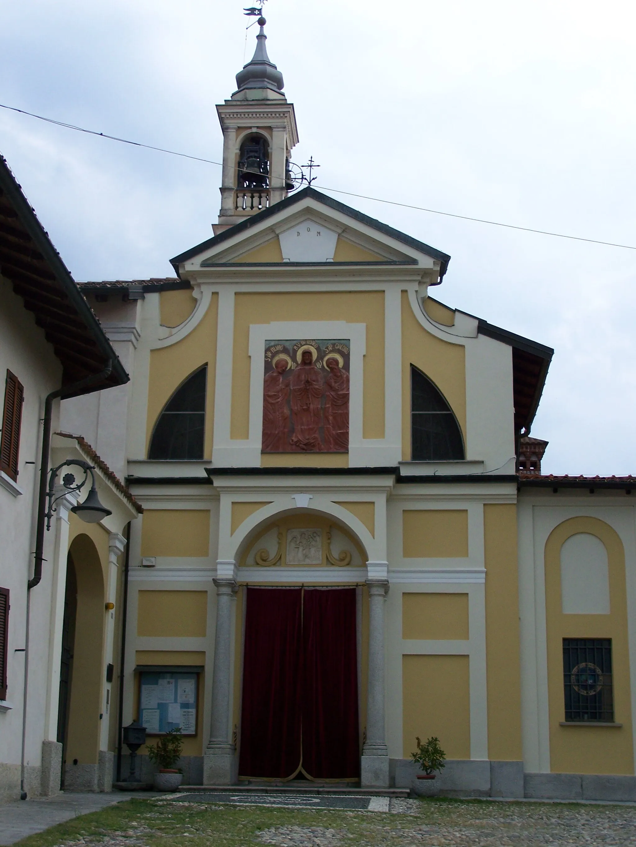 Photo showing: La Chiesa dei Santi Filippo e Giacomo a Castelletto di Cuggiono (MI) - Italy