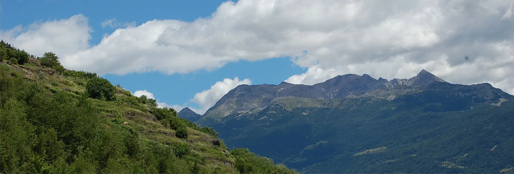 Photo showing: Baruffini- Tirano (SO)  veduta del Gruppo del Mortirolo