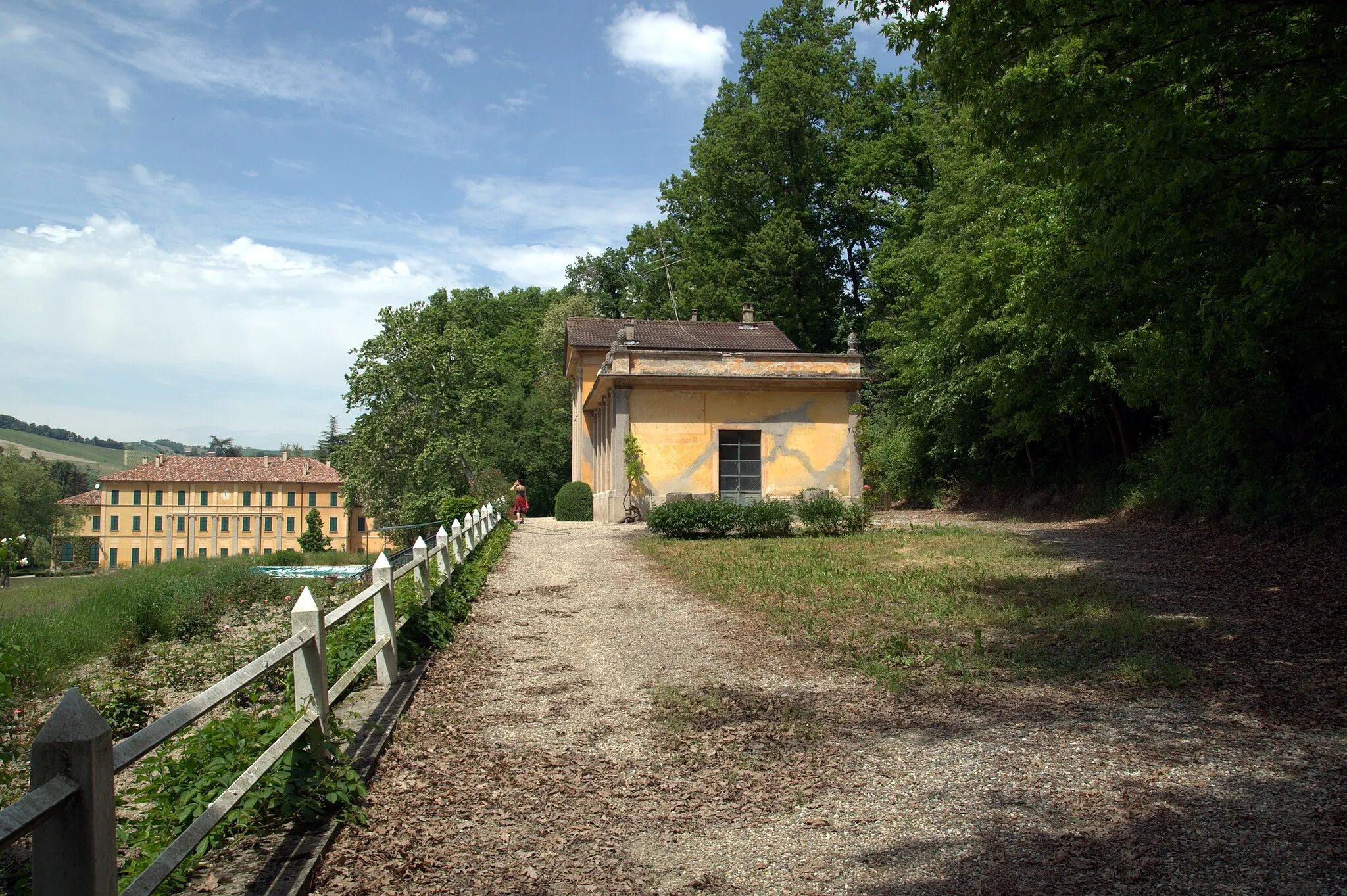 Photo showing: Veduta di Villa Fornace a Rocca de Giorgi - PV (Italia)