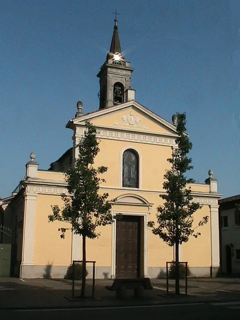 Photo showing: Binanuova (Gabbioneta-Binanuova) - Chiesa parrocchiale dei Santi Martino e Nicola