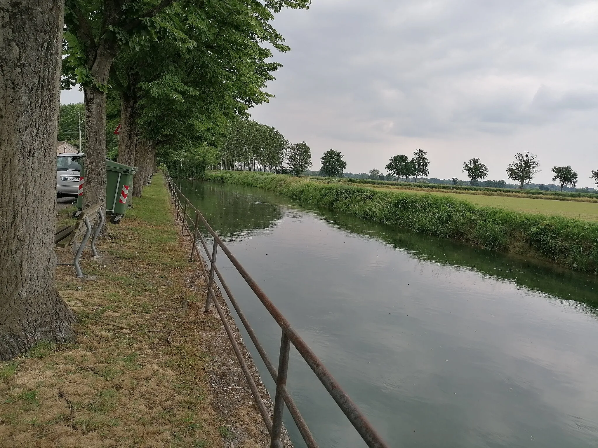 Photo showing: Il naviglio in Via Morsella alla Morsella (Vigevano).