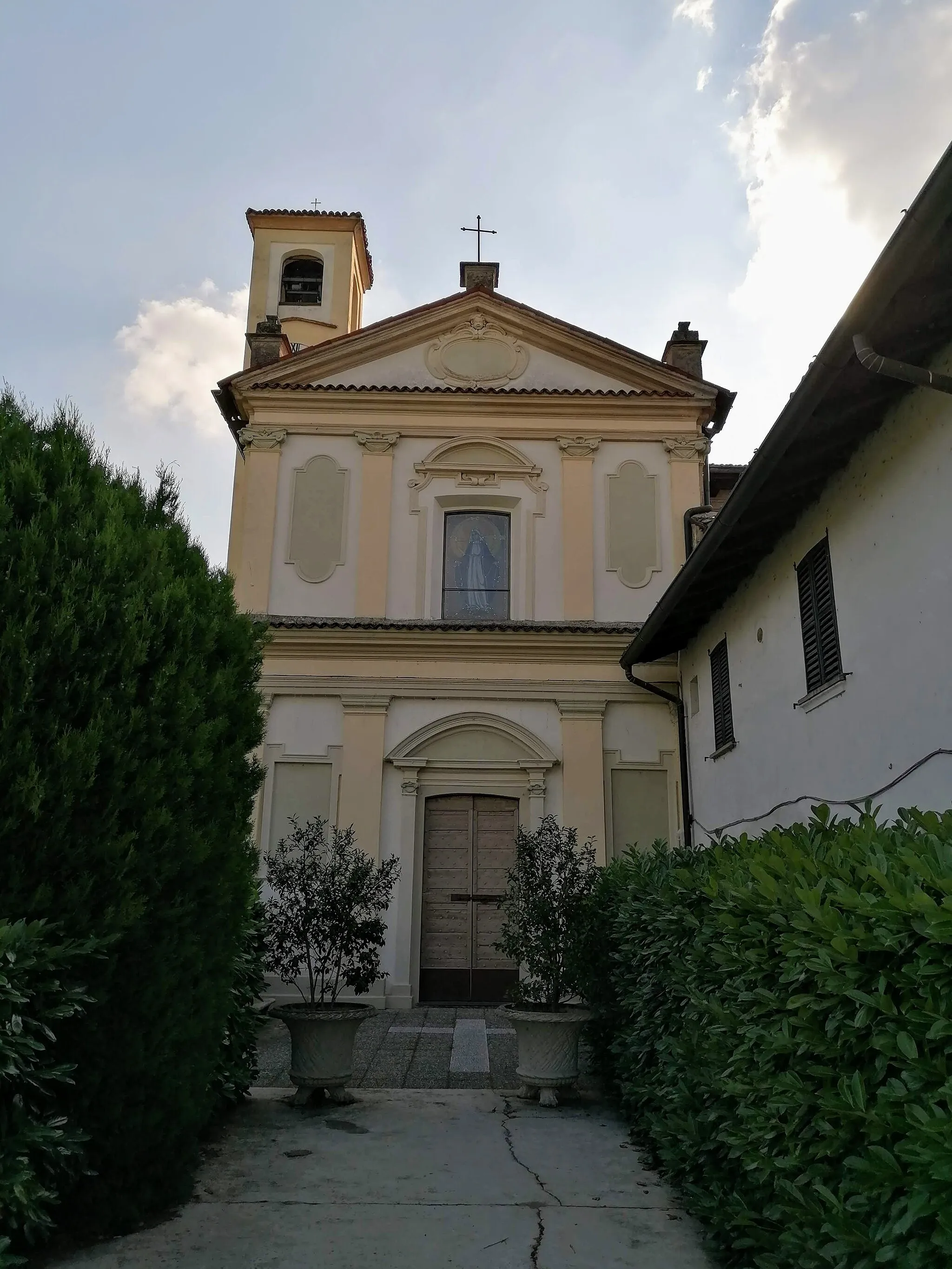 Photo showing: La Chiesa della Beata Vergine Immacolata alla Buccella (Vigevano).