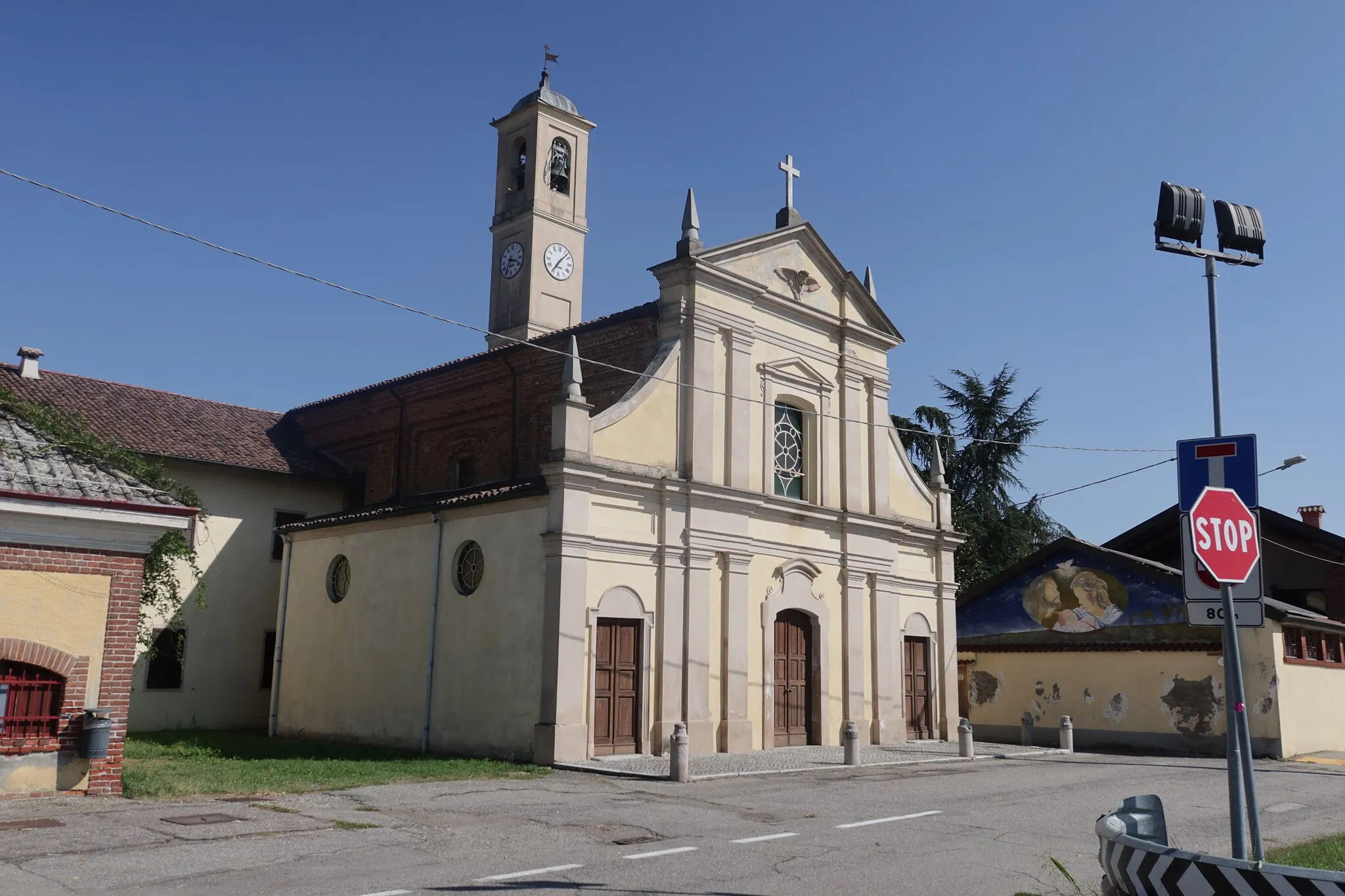 Photo showing: Barbavara Chiesa di Sant'Eustachio