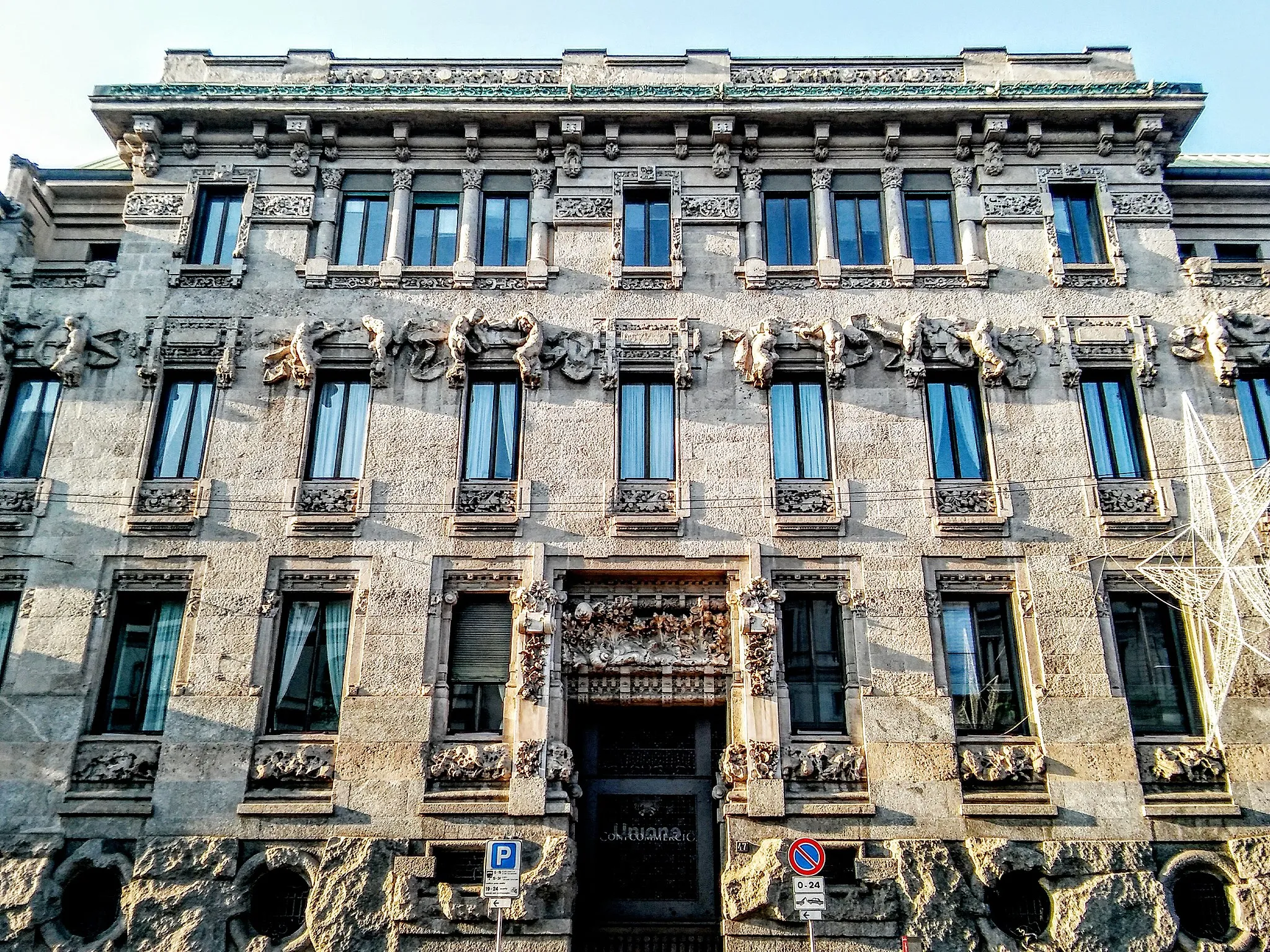Photo showing: Palazzo Castiglioni, corso Venezia, Milan
