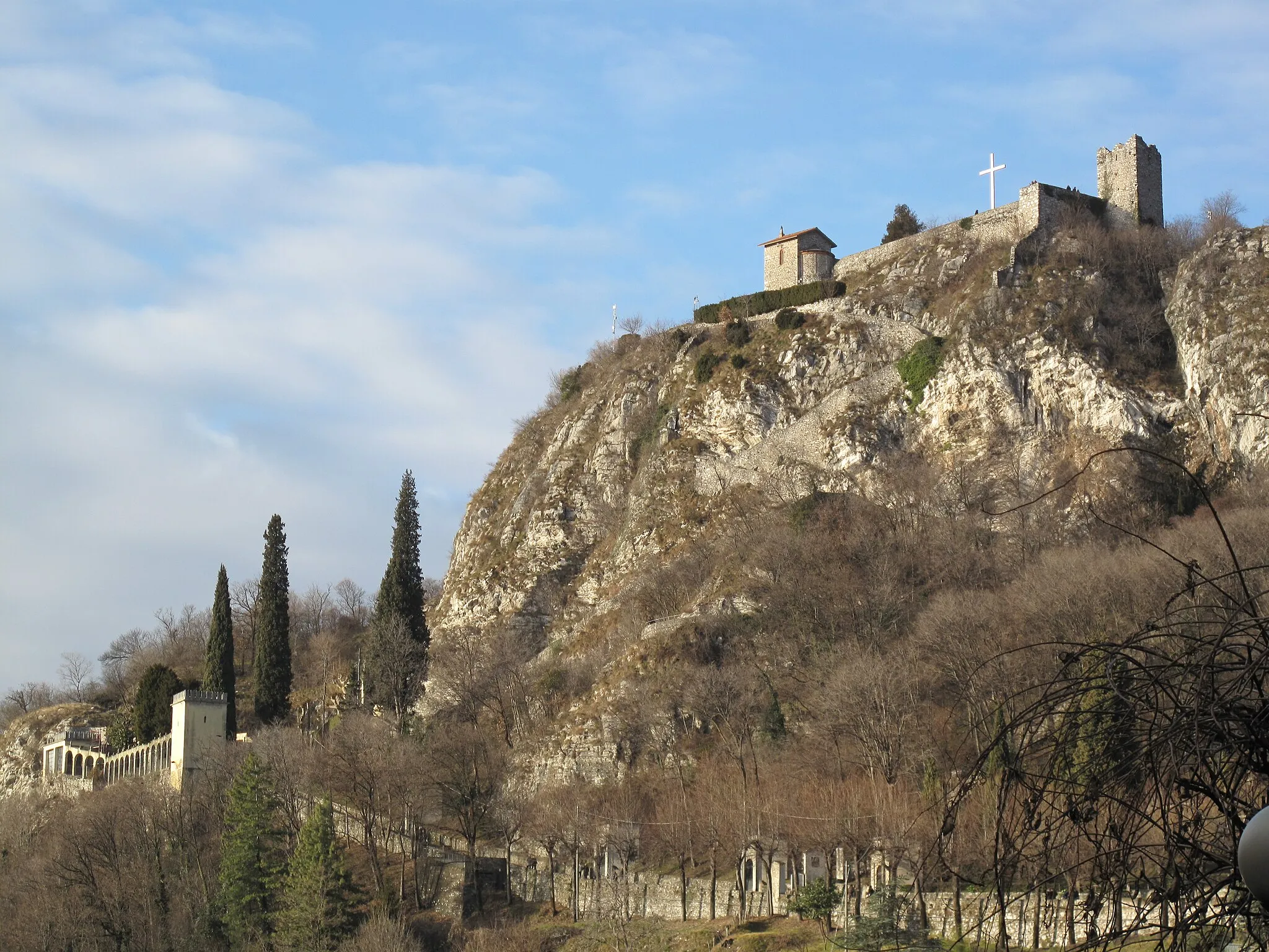 Photo showing: Castle of Innominato (Character of "I promessi Sposi") in Vercurago di Somasca (LC) Italy