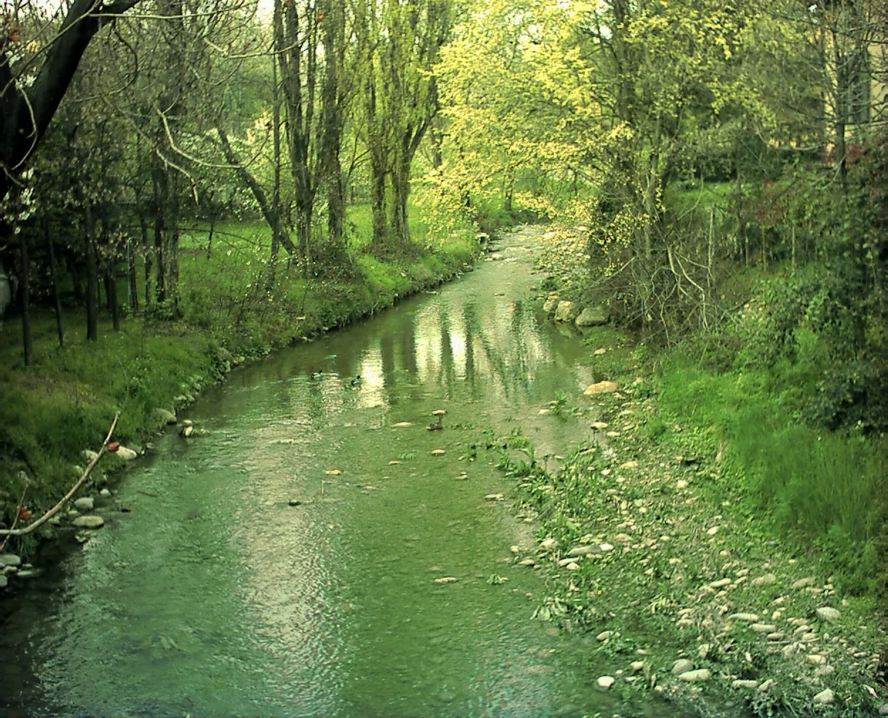 Photo showing: Quisa river, Bergamo, Lombardy, Italy
