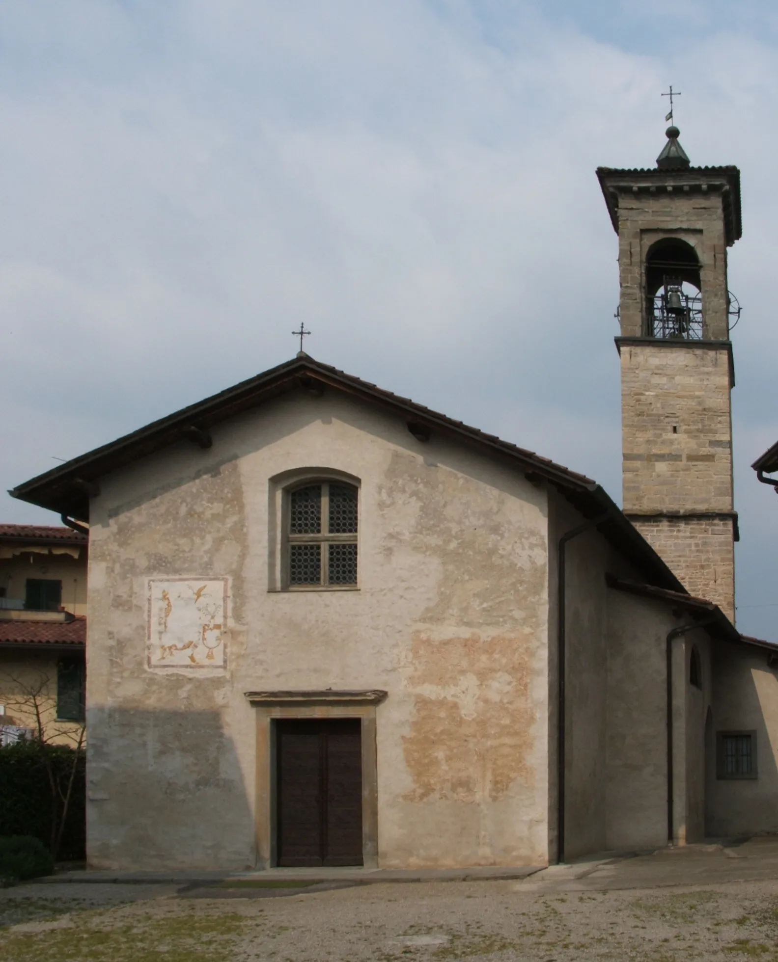 Photo showing: Church of Saint Bernard of Siena (1450) - Lallio - Bergamo - Italy
