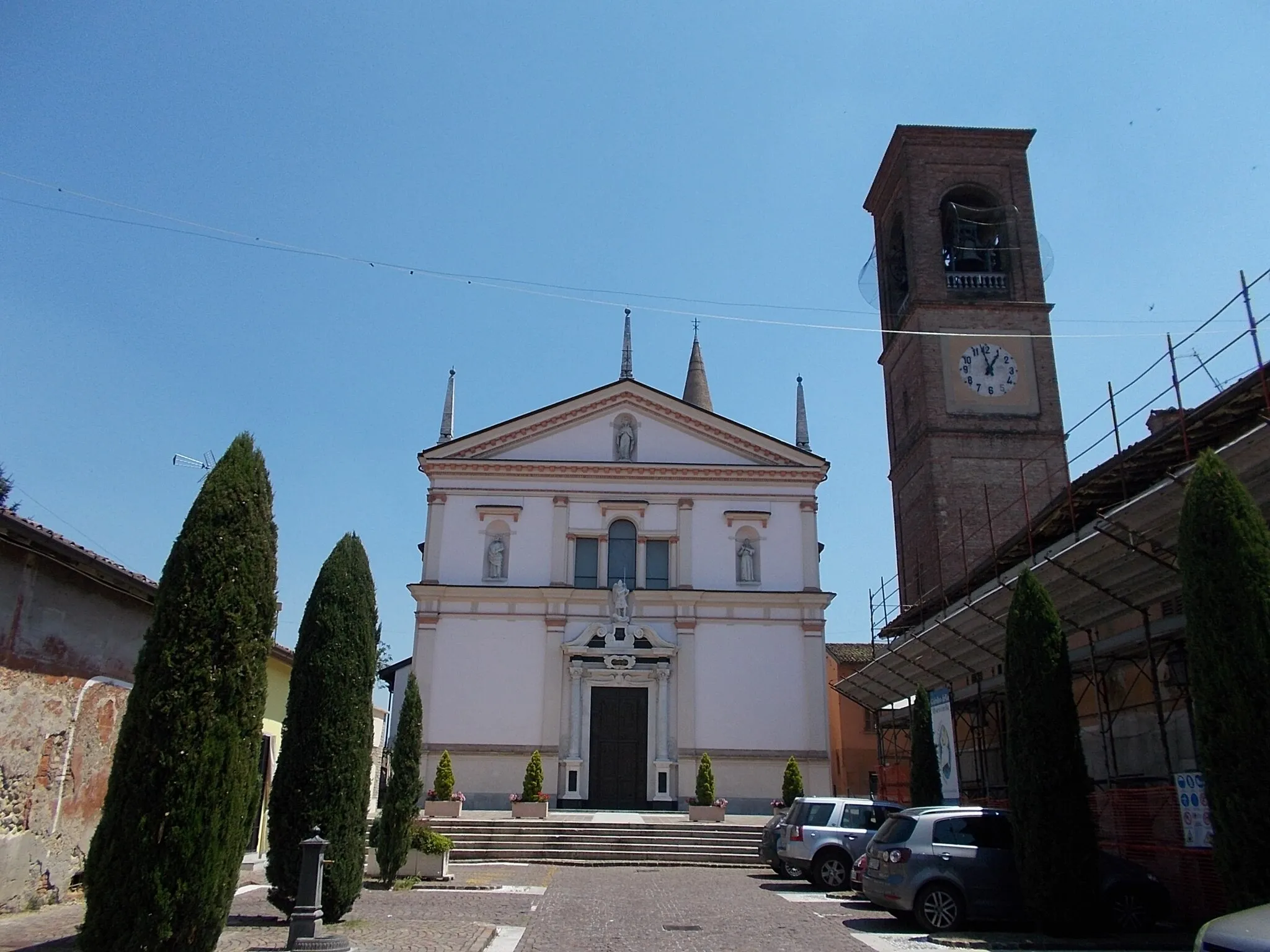 Photo showing: Antegnate - San Michele Arcangelo-templom