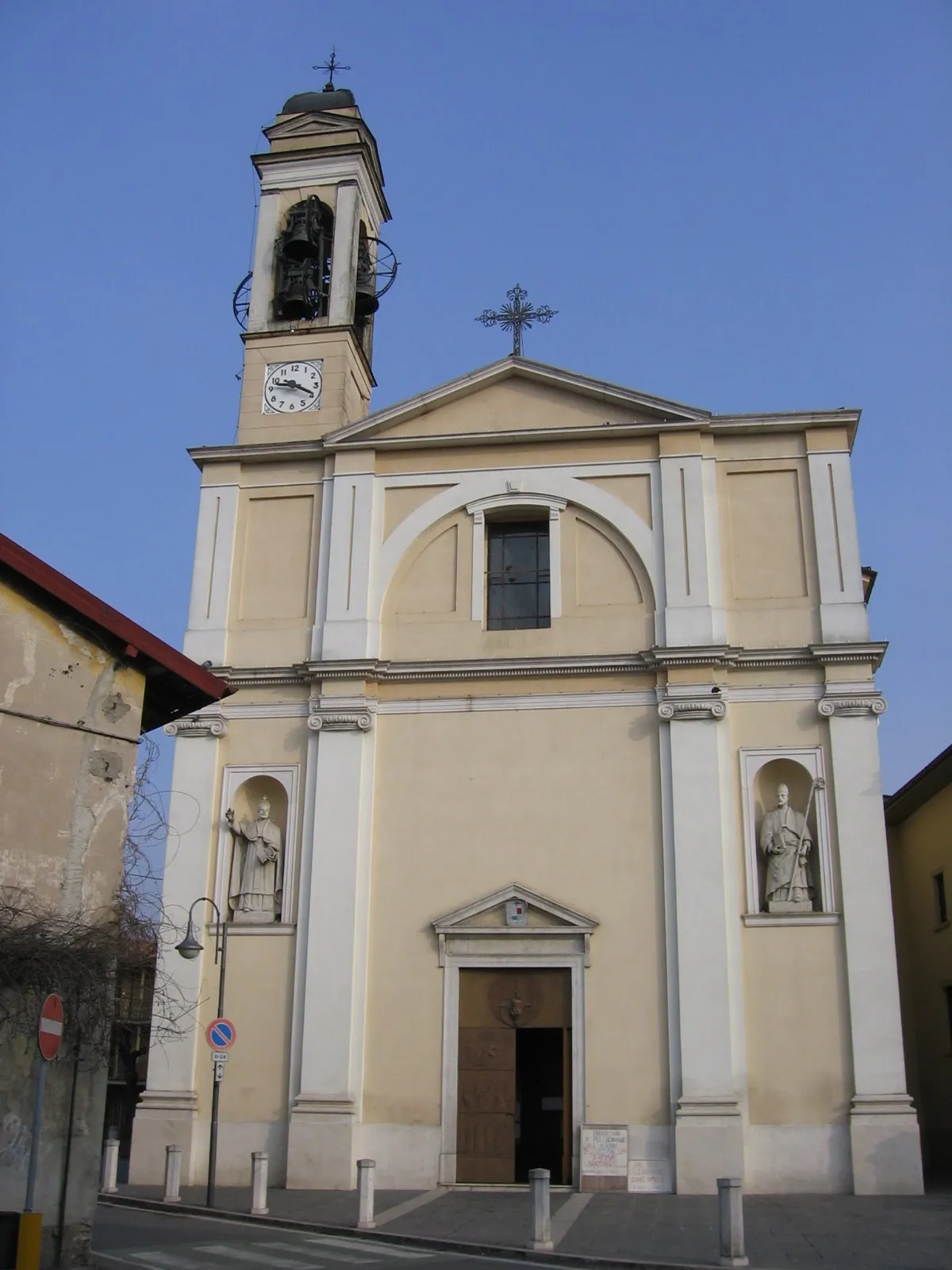 Photo showing: Parrocchiale dei SS. Cornelio e Cipriano, Albano S.Alessandro, Bergamo, Italy