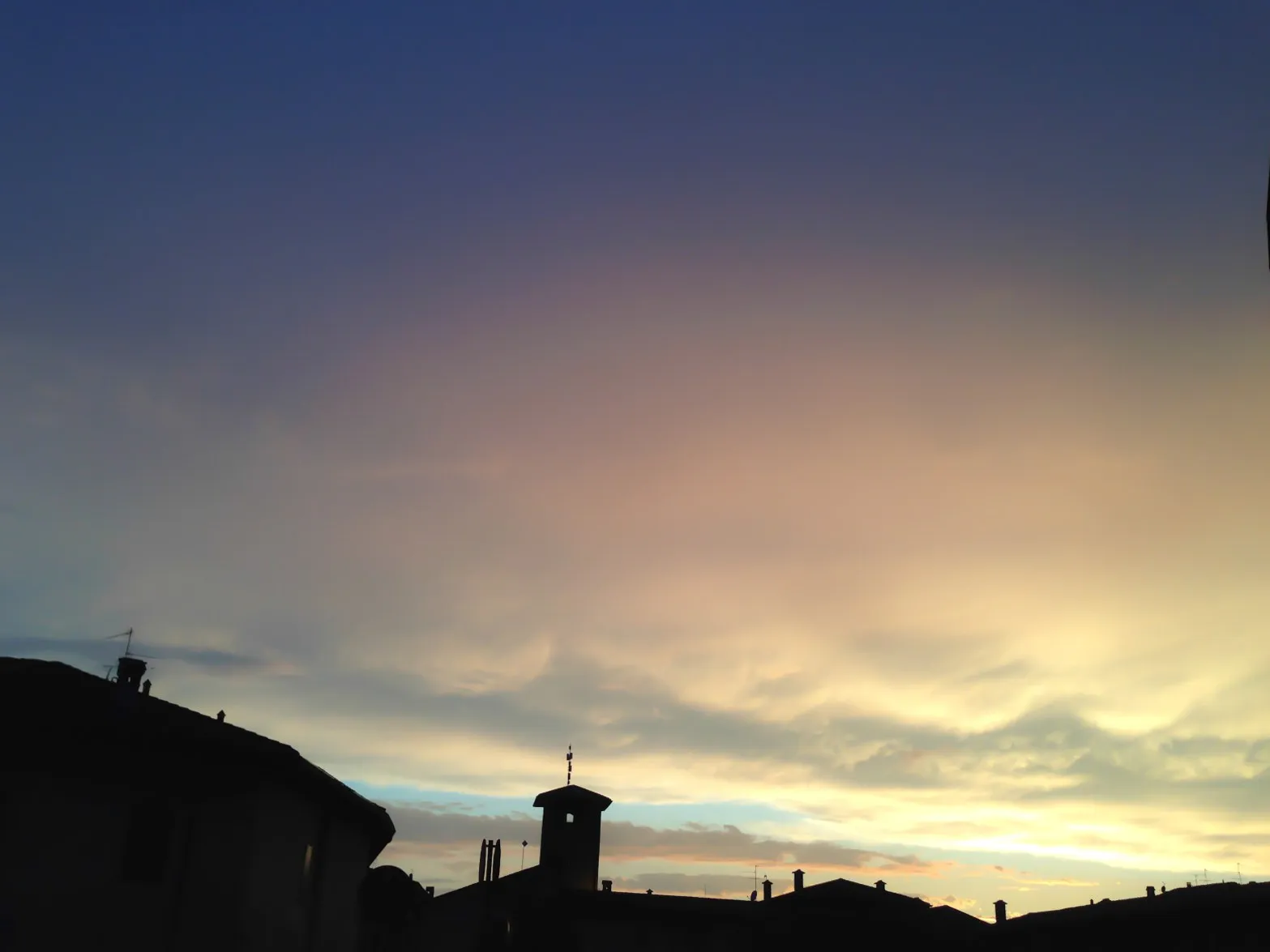 Photo showing: 500px provided description: Sunset Over Spirano Bergamo []