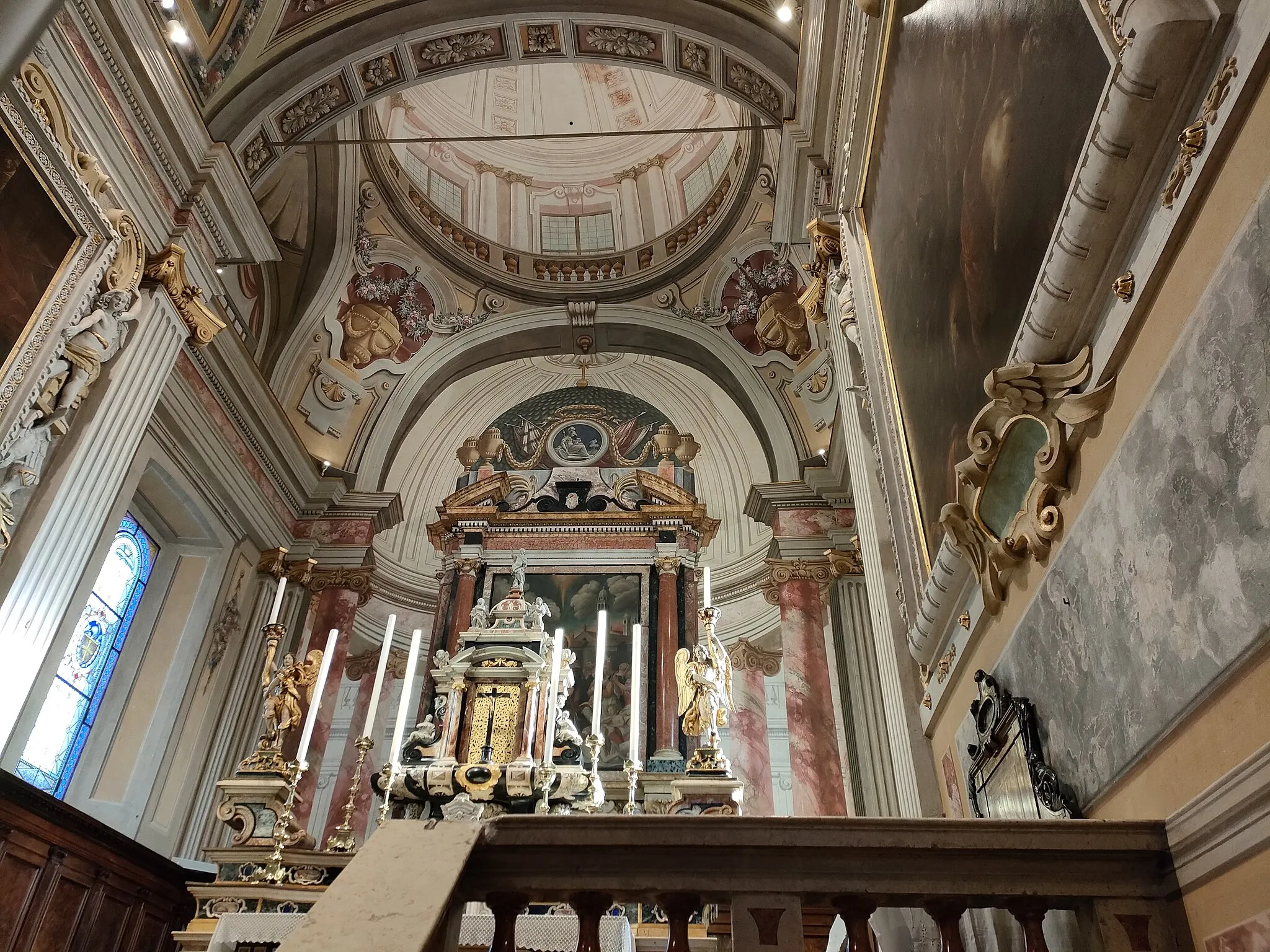 Photo showing: Chiesa di San Defendente (Romano di Lombardia)