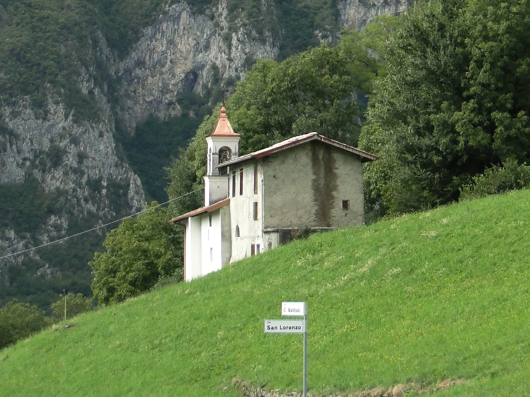 Photo showing: Villa d'Ogna (BG), chiesa san Lorenzo
