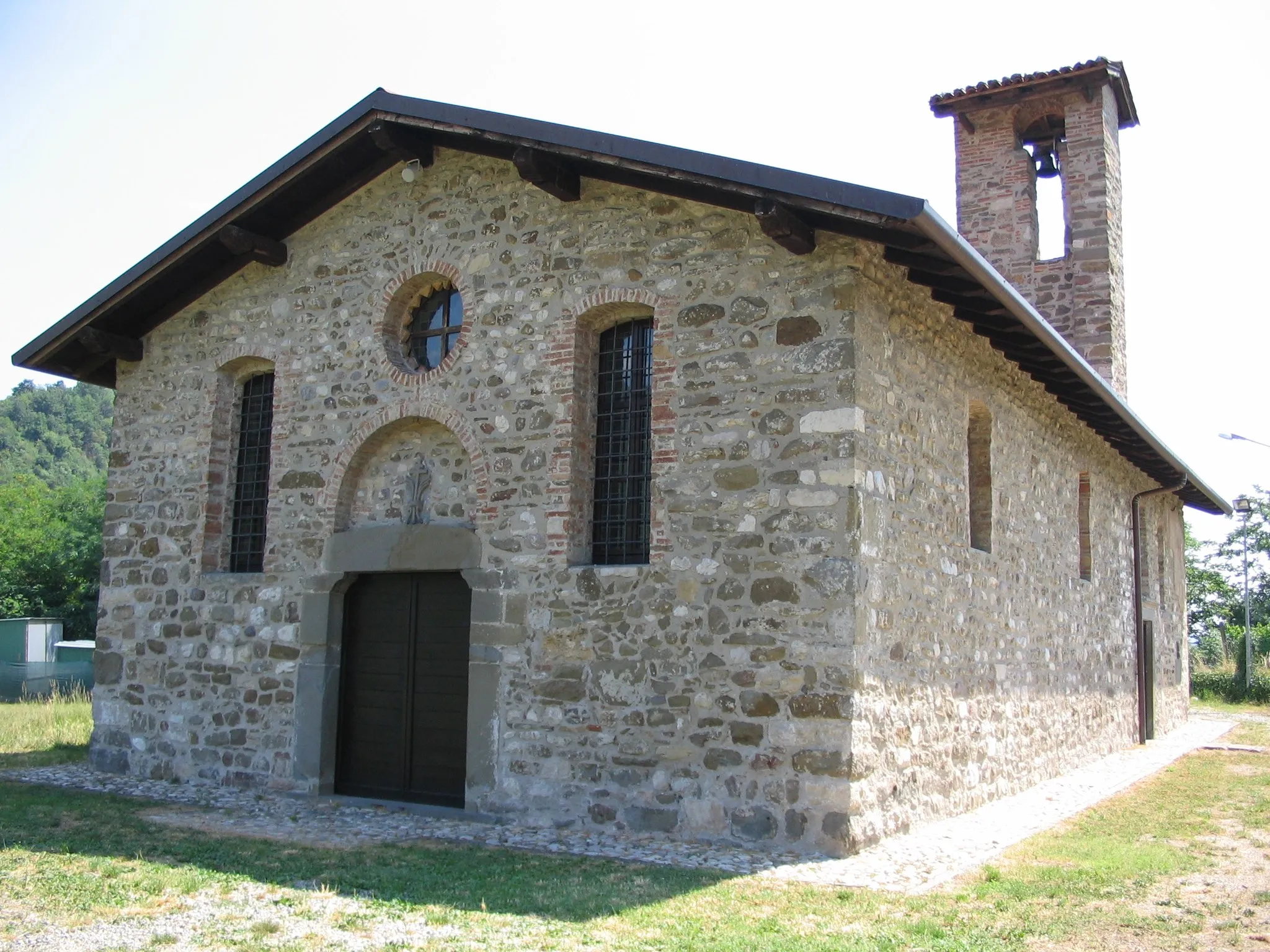 Photo showing: Chiesa di Sant'Alessandro ad Agros, sita nel comune di Villongo.