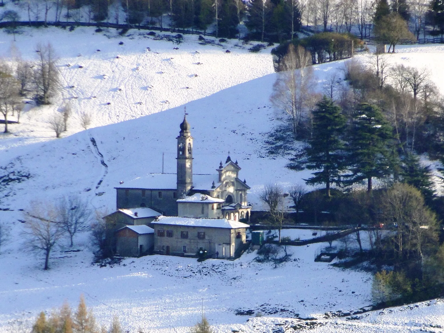 Photo showing: Santuario della Madonna d'Erbia, Casnigo  (BG)