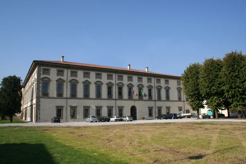 Photo showing: Autore Giorces.Brignano Gera d'Adda, Palazzo Vecchio, Visconti.