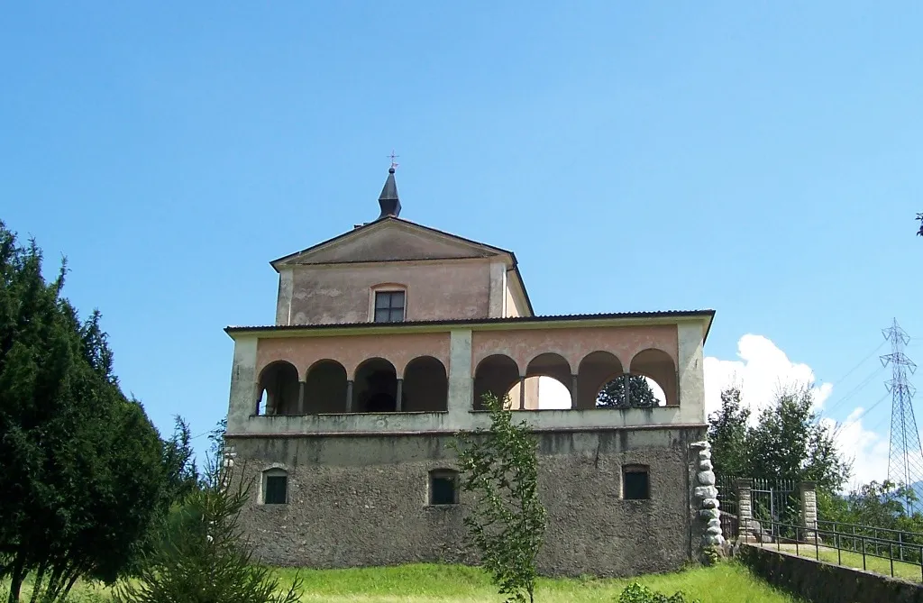 Photo showing: Sanctuary of St Sylvester. Angolo Terme, Val Camonica
