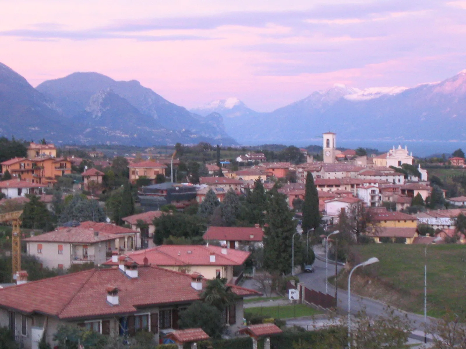 Photo showing: Panorama di Polpenazze del Garda