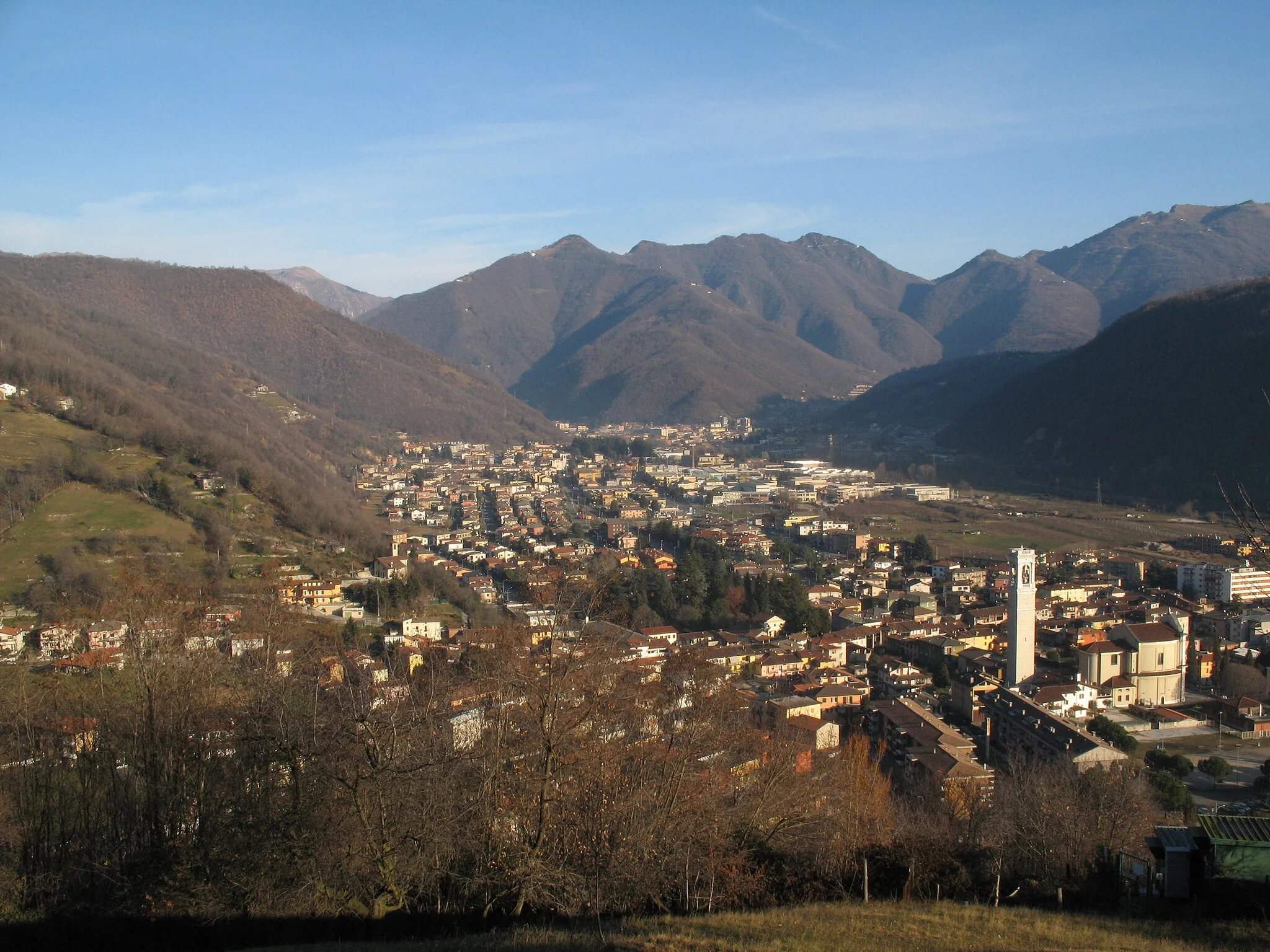 Photo showing: Un panorama del paese