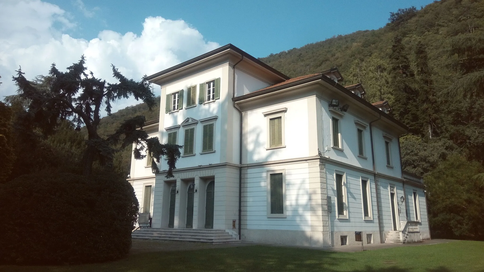 Photo showing: la villa Glisenti, all'interno di un maestoso parco