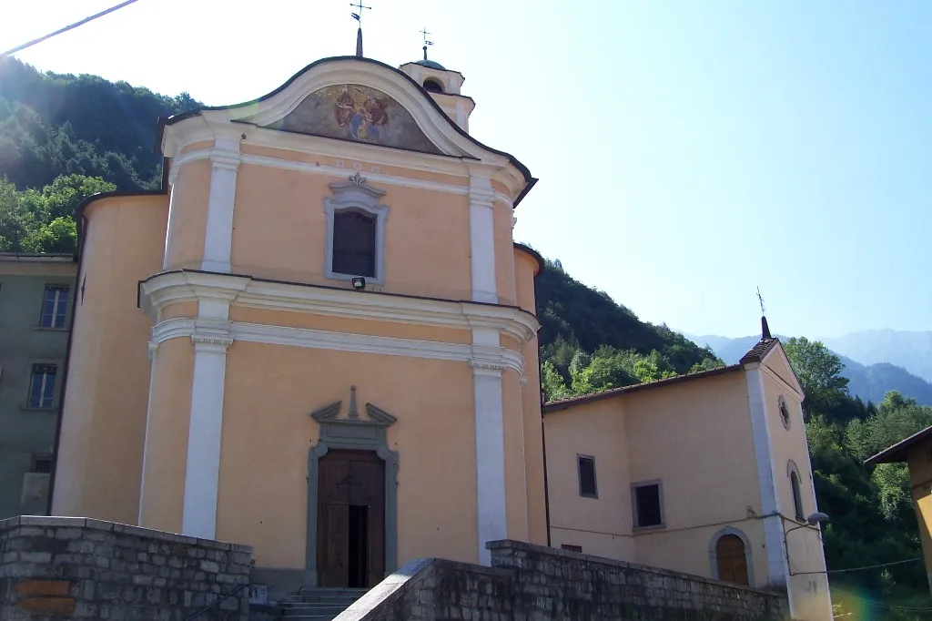 Photo showing: Church of purification of Mary. Braone, Valle Camonica