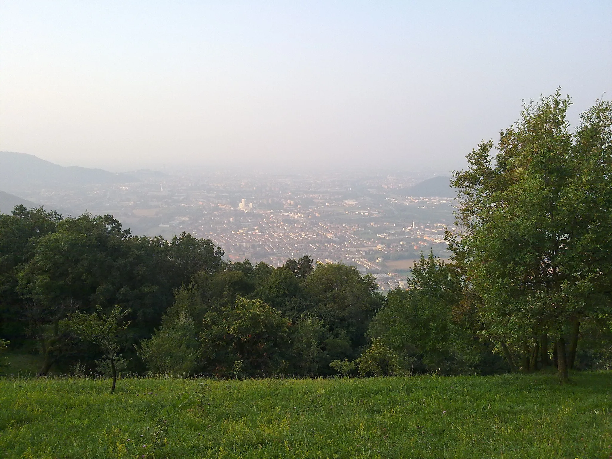 Photo showing: Brescia dall'alto