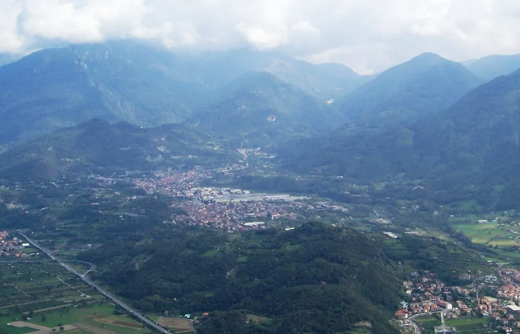 Photo showing: Panorama. Berzo Inferiore, Val Camonica