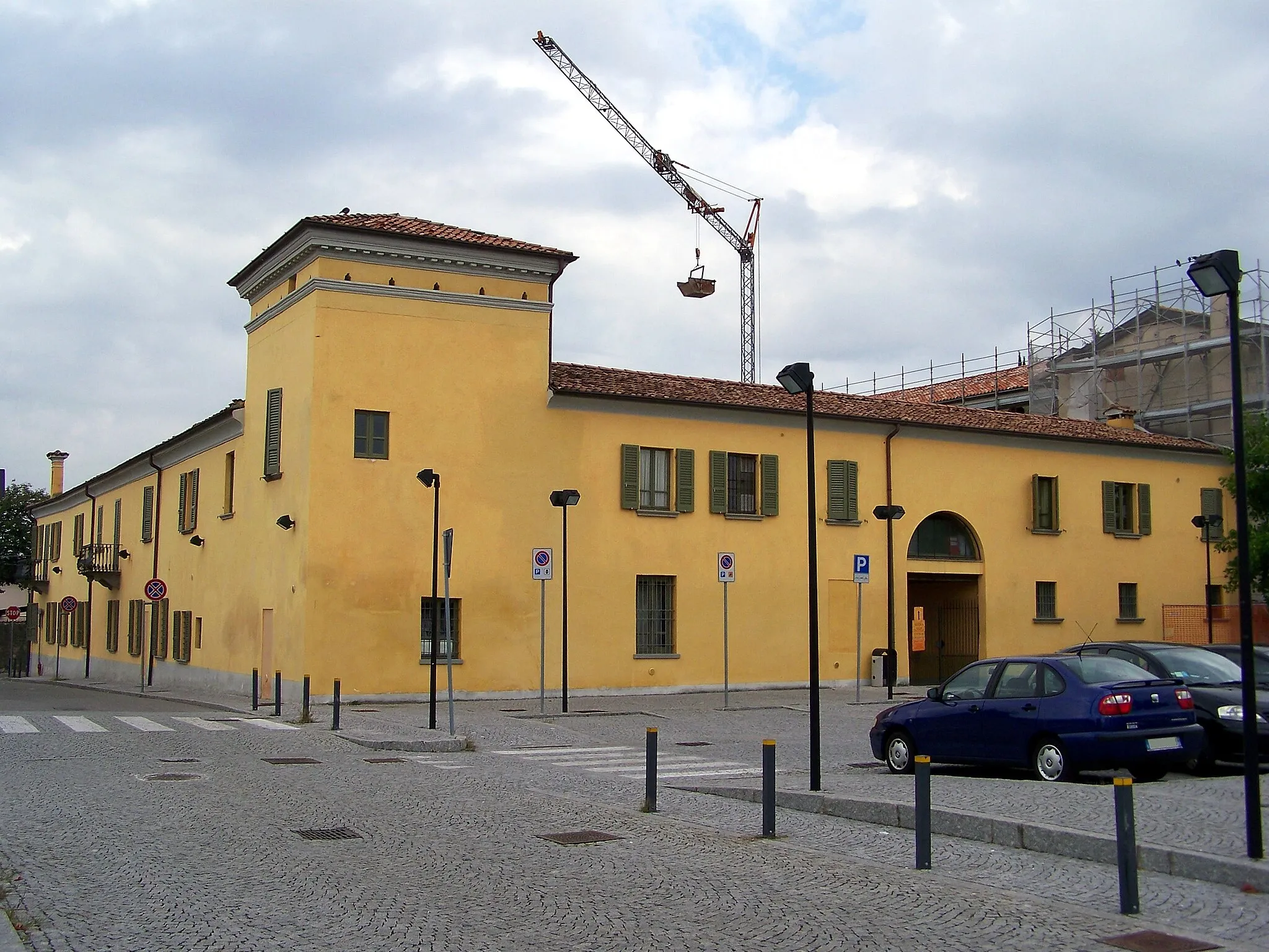 Photo showing: Palazzo Oldofredi. Sede del municipio di Cazzago San Martino.