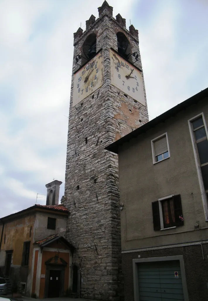 Photo showing: Civic tower, Rovato