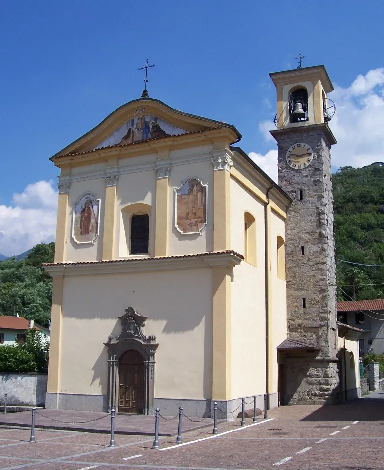 Photo showing: Church of the Patrocinio of Mary. Beata, Pian Camuno, Val Camonica