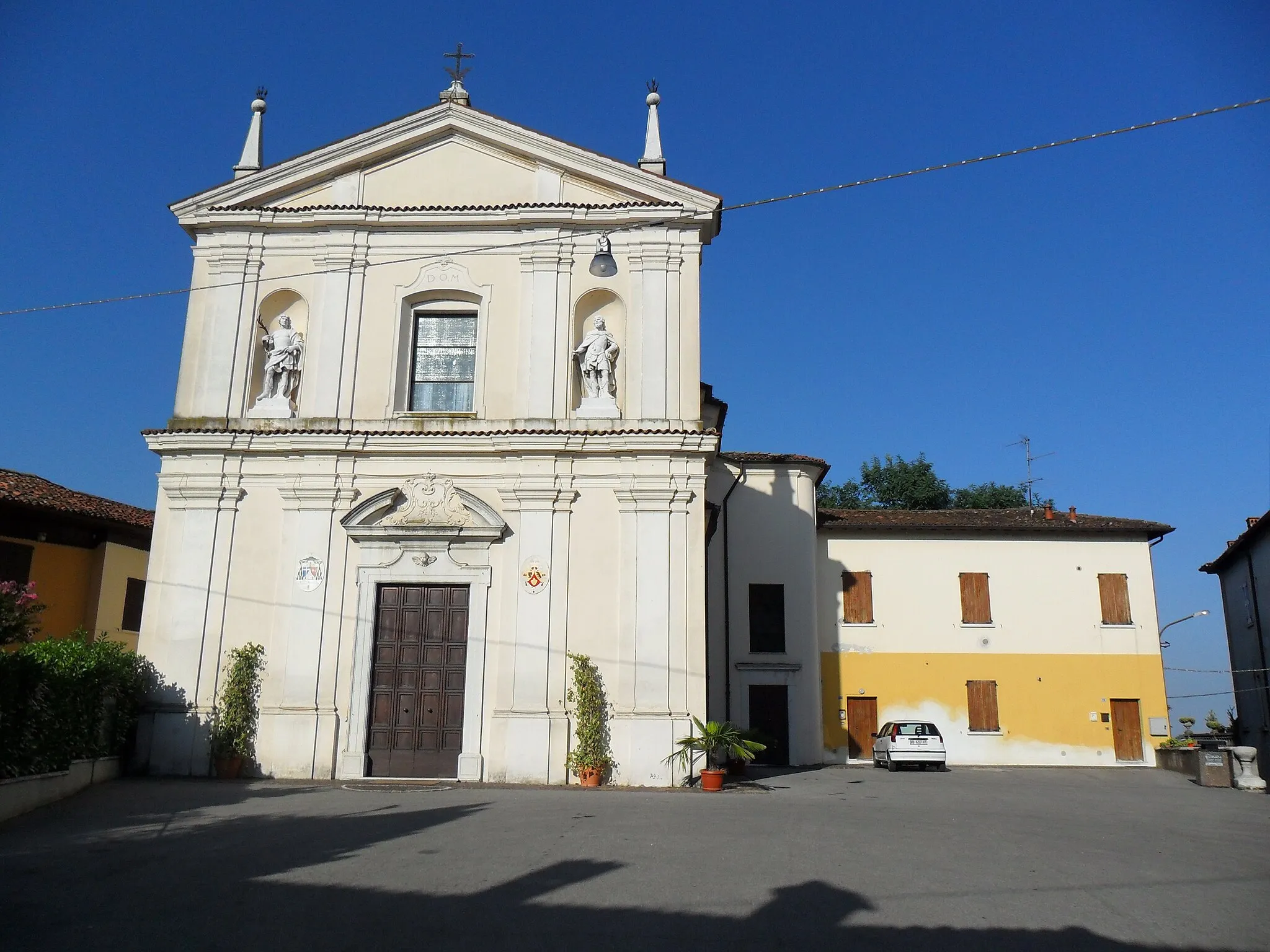 Photo showing: Chiesa dei Santi Gervasio e Protasio a Poncarale (BS)
