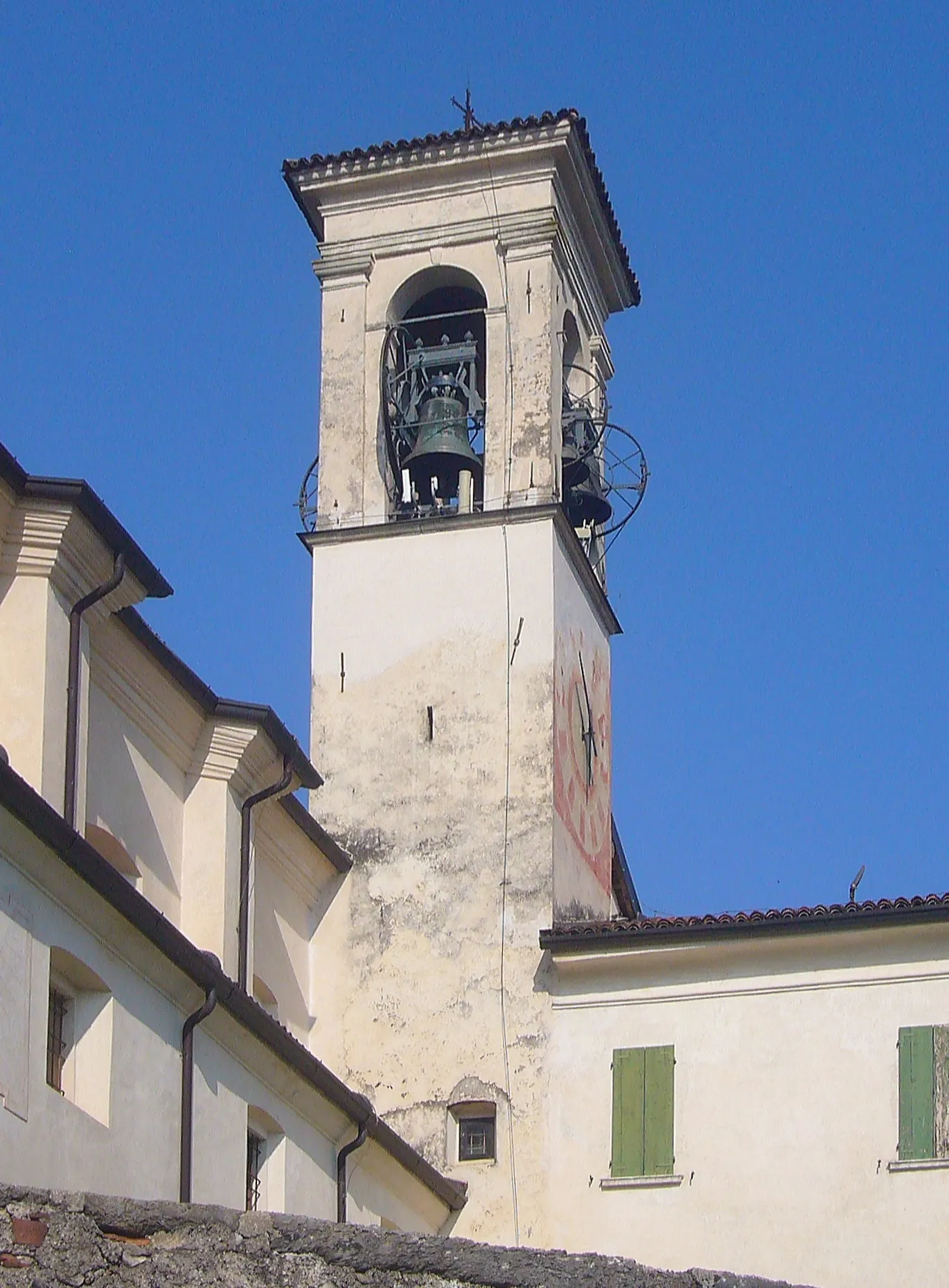 Photo showing: Il campanile della chiesa di San Zenone a Odolo, in provincia di Brescia