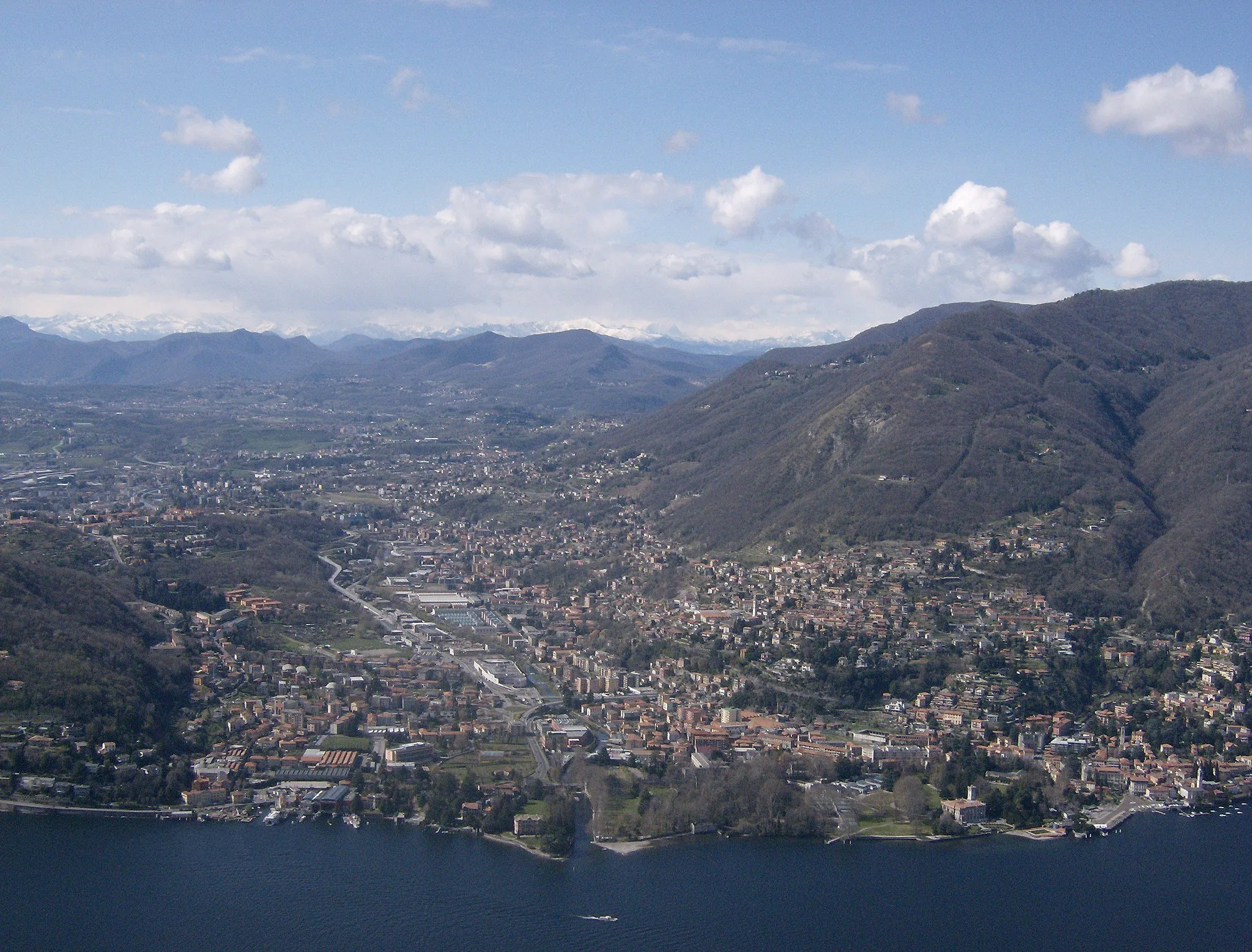 Photo showing: Panorama da via Pissarottino