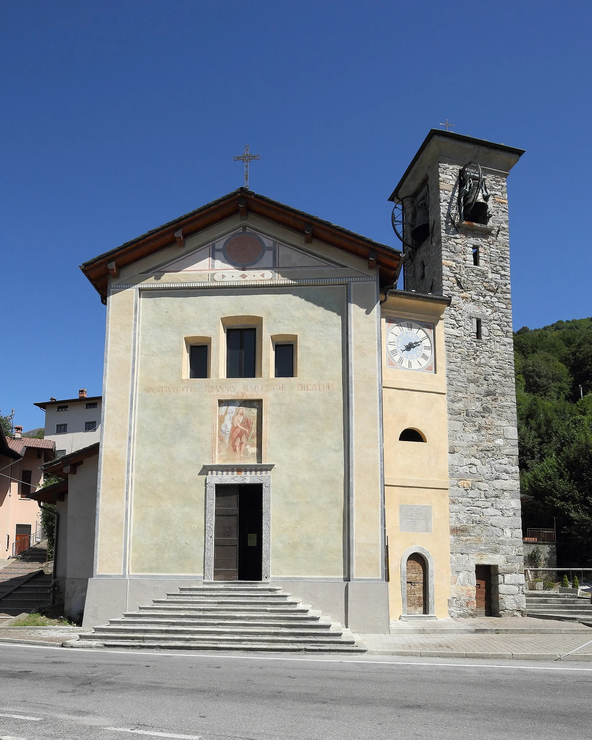 Photo showing: it:Cusino - Pfarrkirche Natività di San Giovanni Battista